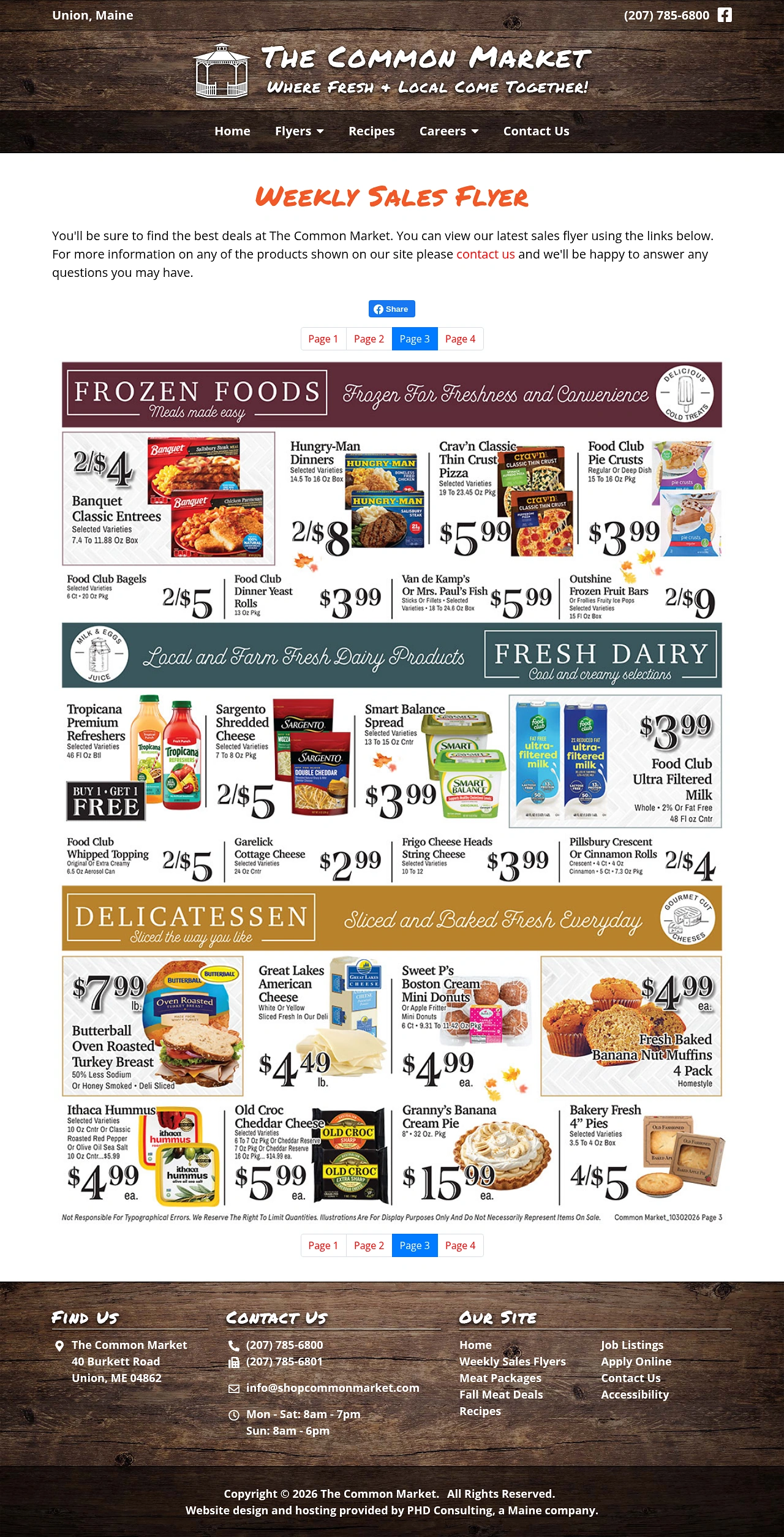 The Common Market Weekly Sales Flyer - Page 3