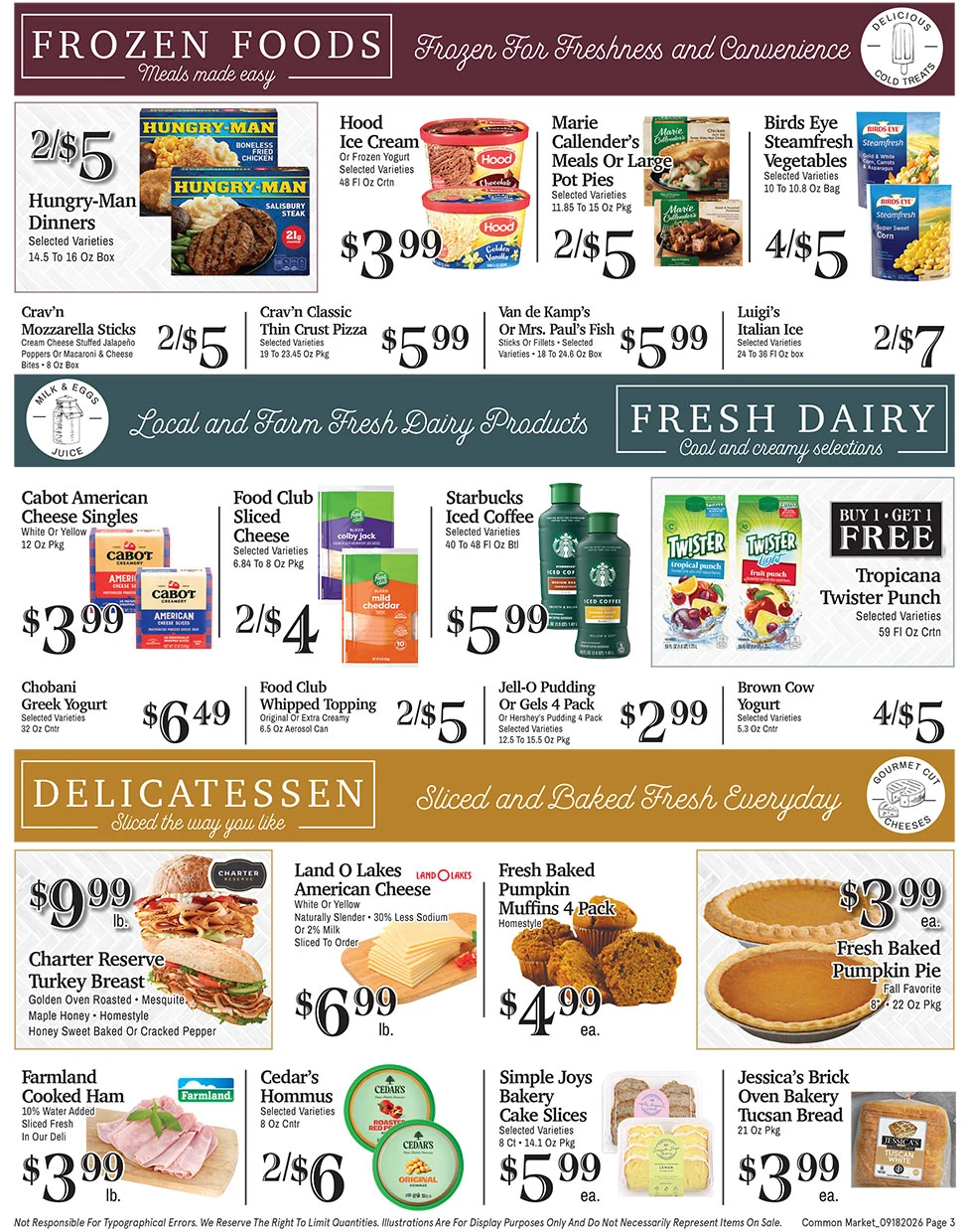 The Common Market Weekly Sales Flyer - Page 3