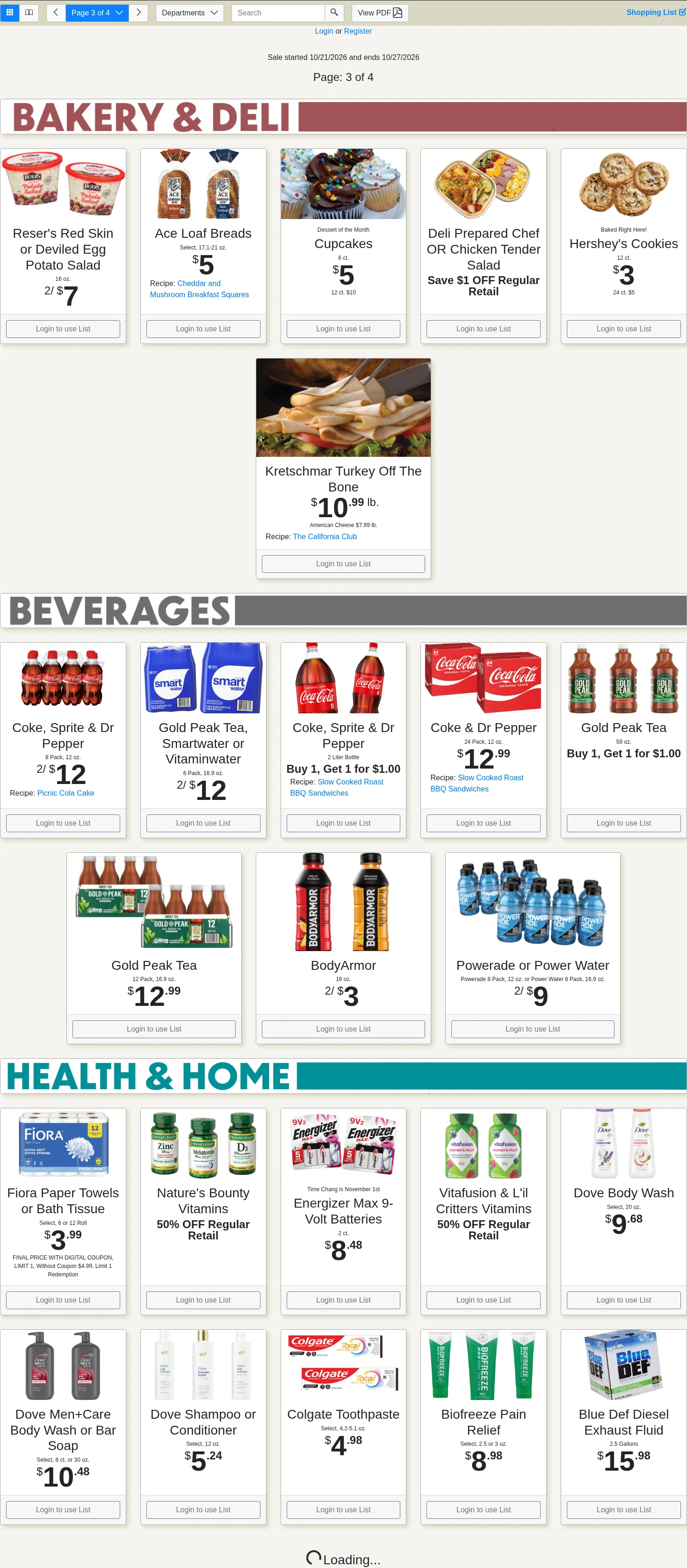 The Markets Louisiana Weekly Specials - Page 3