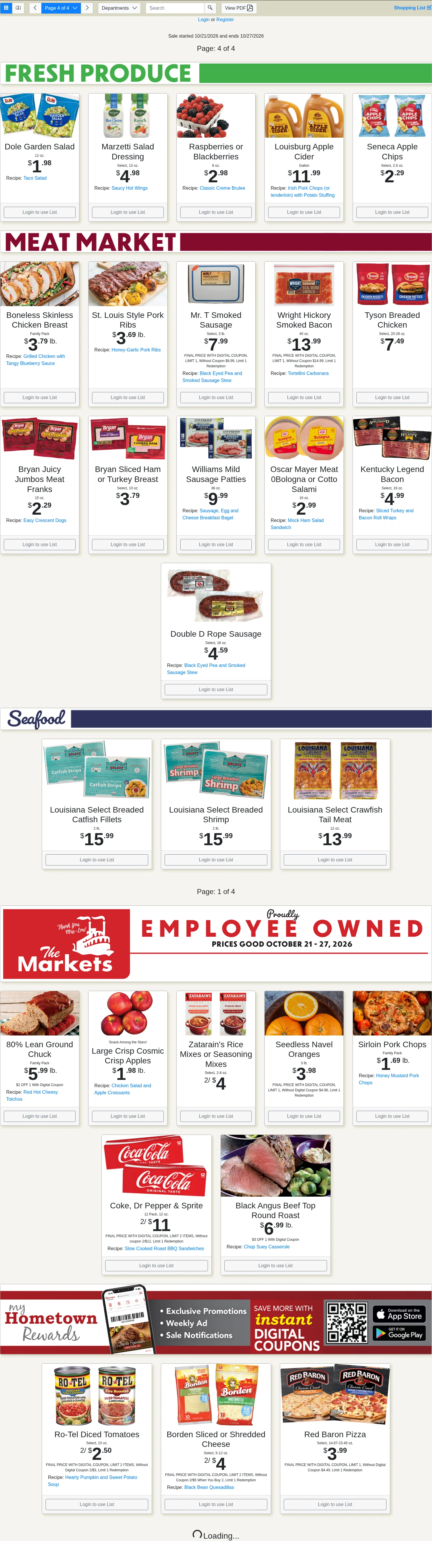 The Markets Louisiana Weekly Specials - Page 4