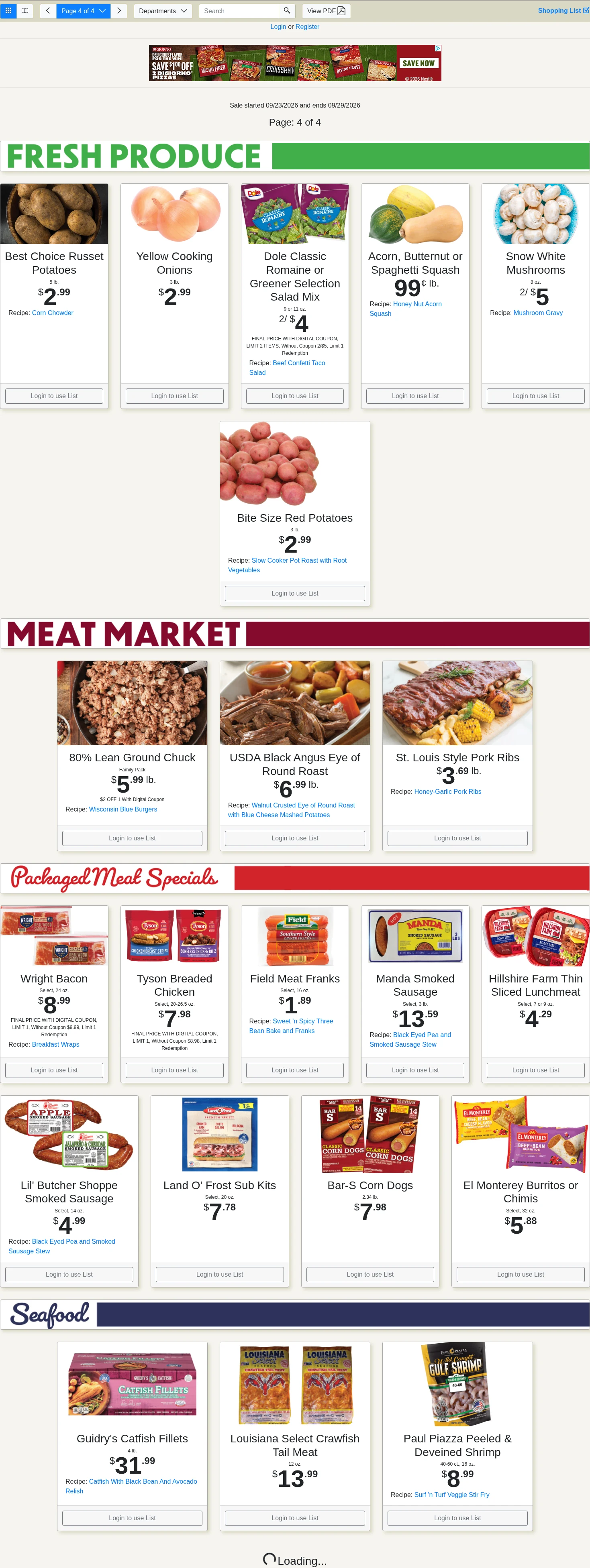 The Markets Louisiana Weekly Specials - Page 4