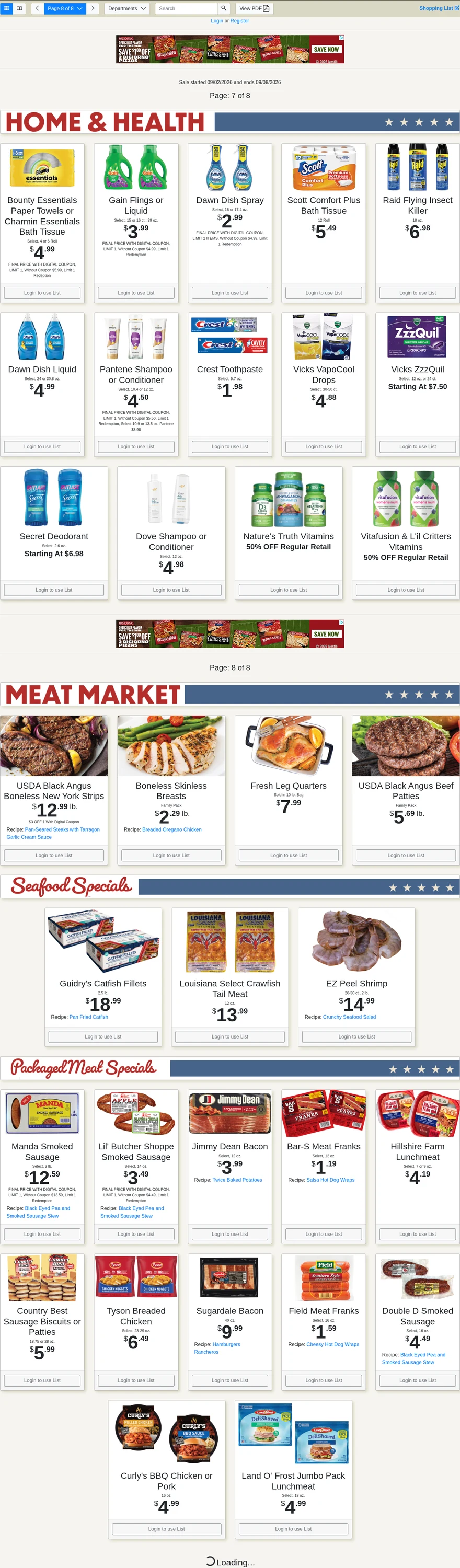 The Markets Louisiana Weekly Specials - Page 7