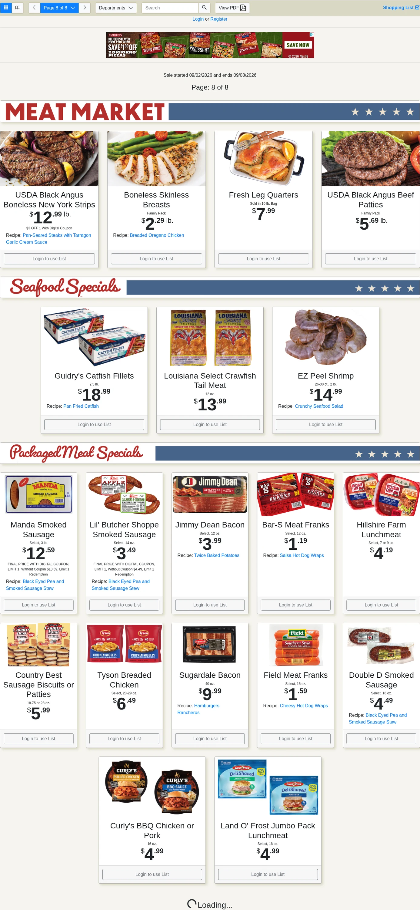 The Markets Louisiana Weekly Specials - Page 8