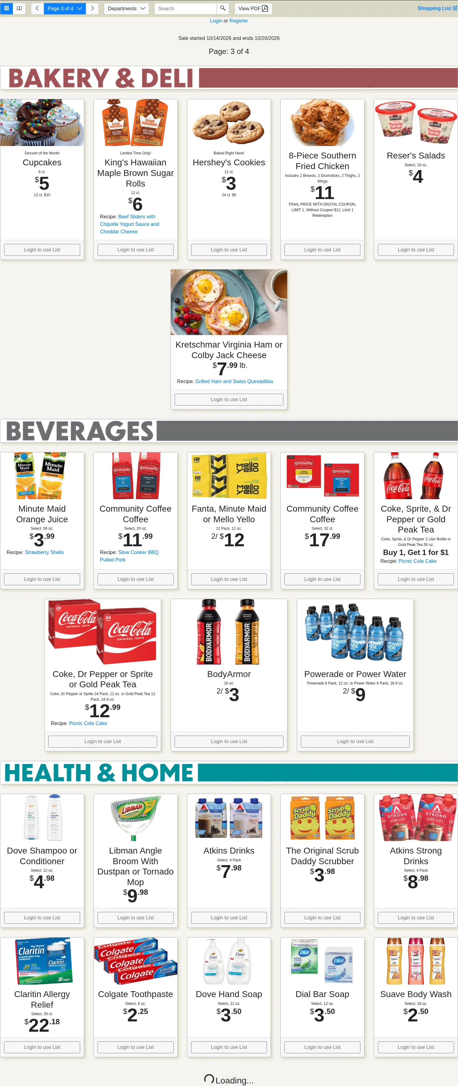 The Markets Louisiana Weekly Specials - Page 3