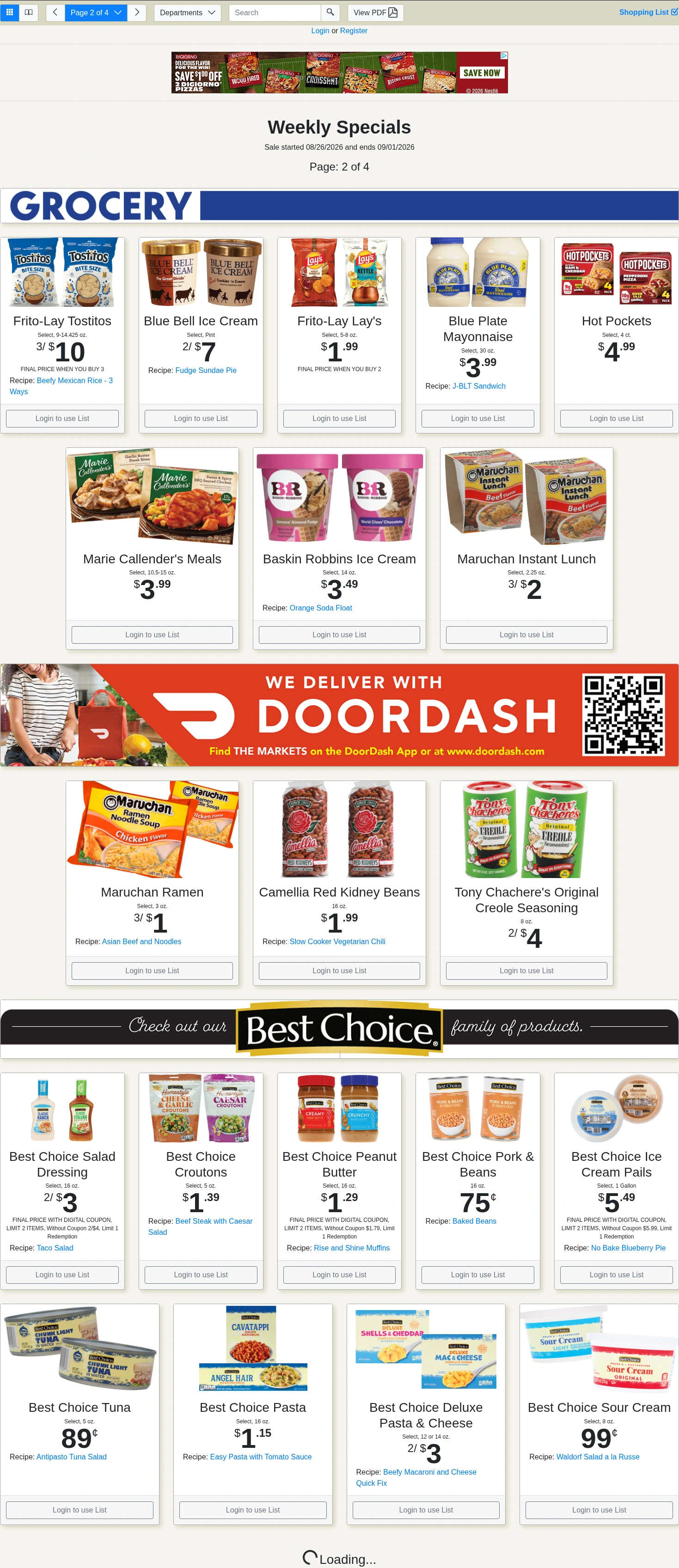 The Markets Louisiana Weekly Specials - Page 2