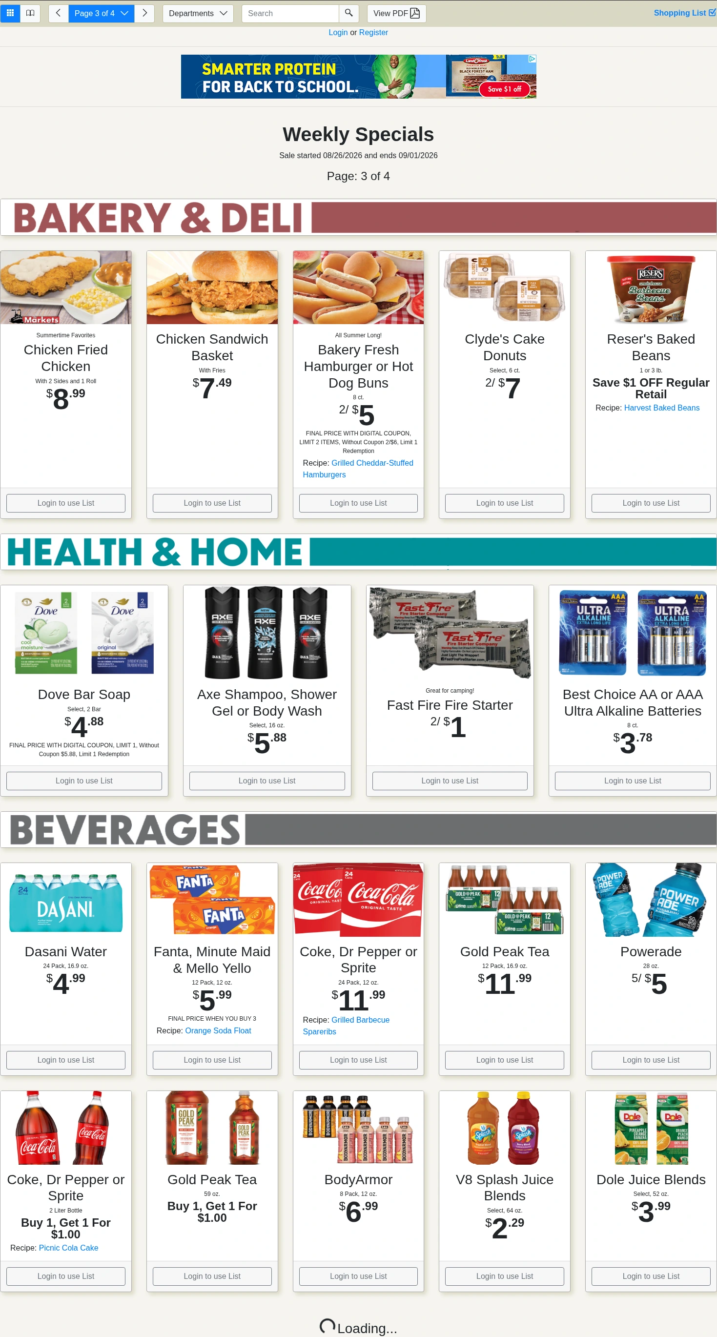 The Markets Louisiana Weekly Specials - Page 3