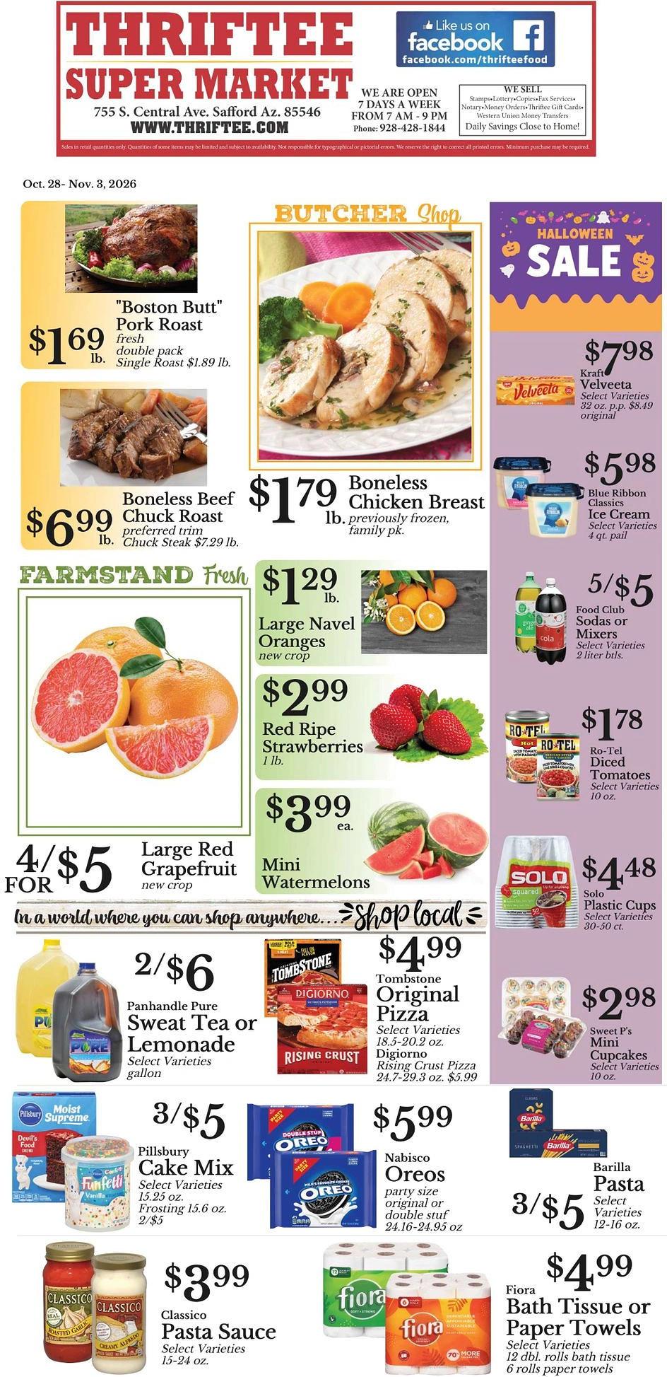 Thriftee Super Market Thriftee Super Market - Page 1