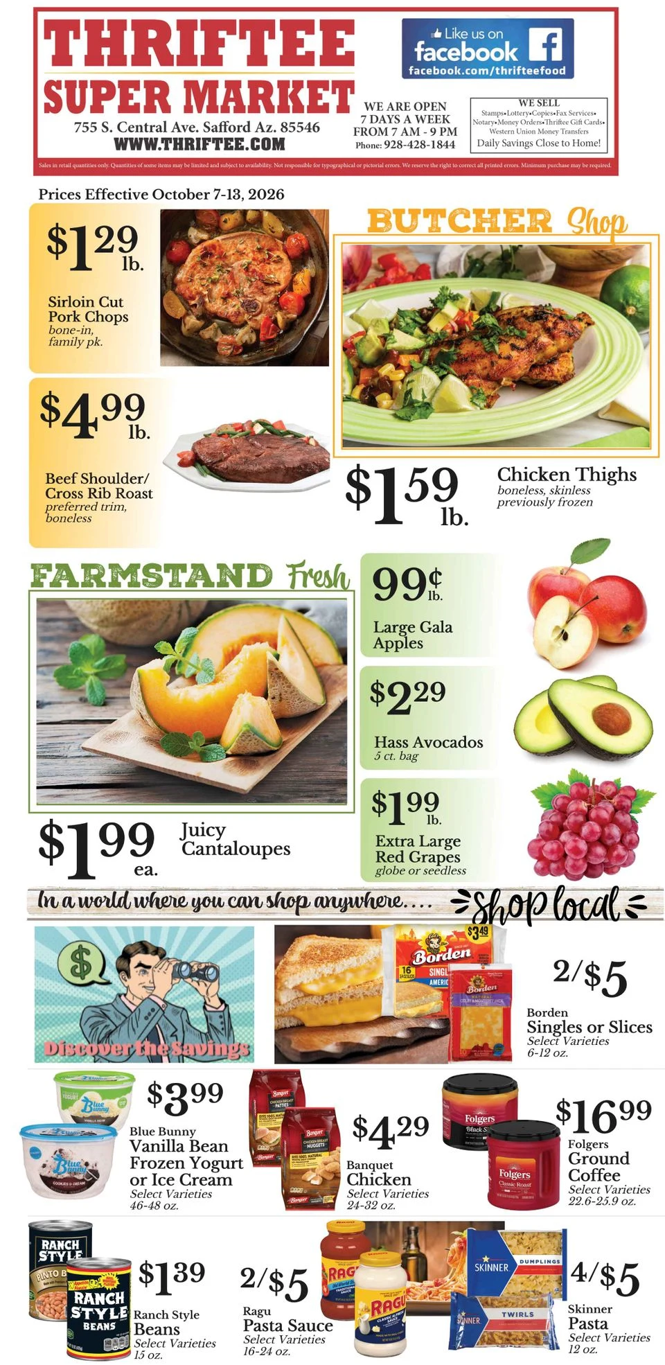 Thriftee Super Market Thriftee Super Market - Page 1