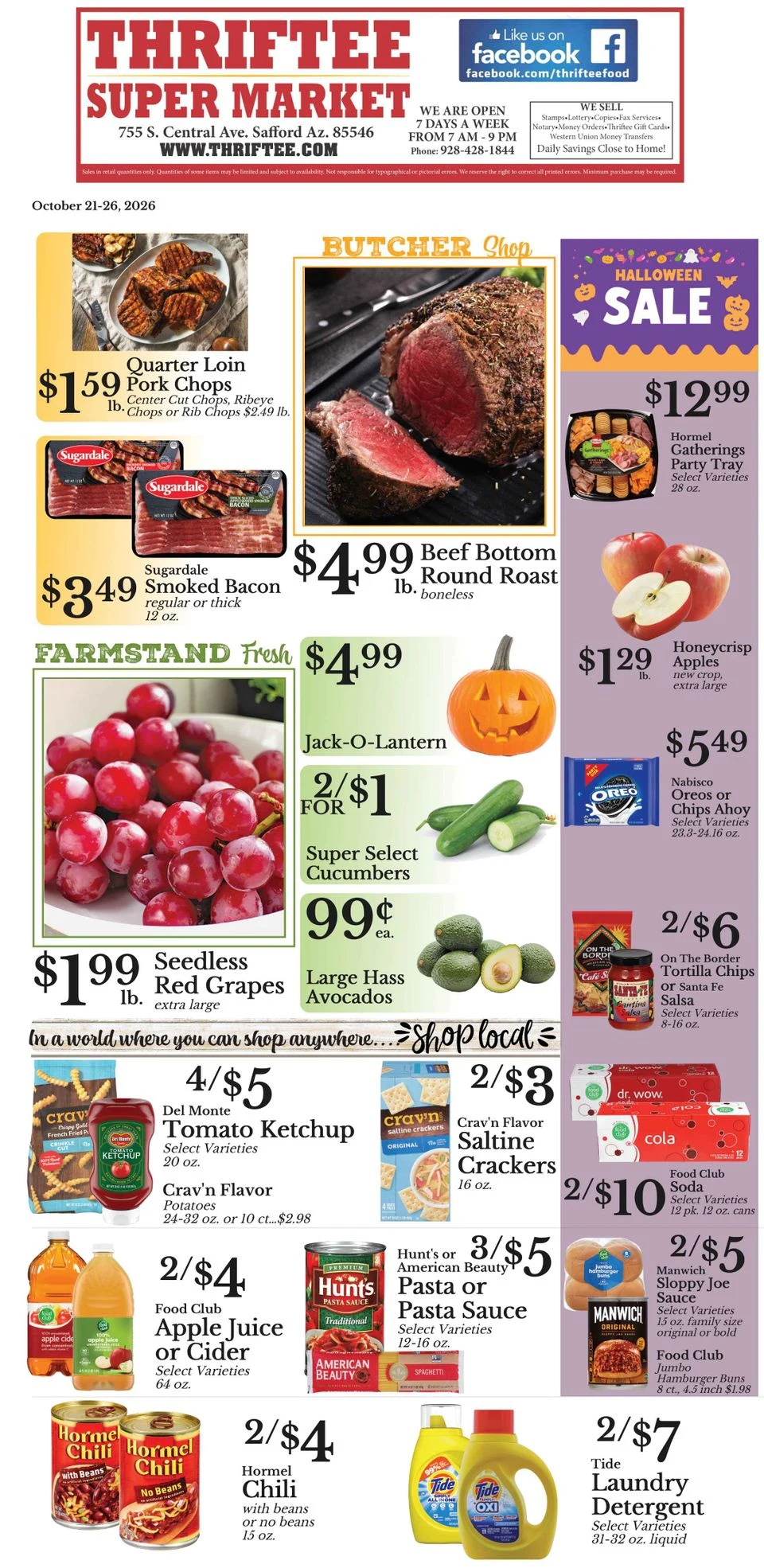Thriftee Super Market Thriftee Super Market - Page 1
