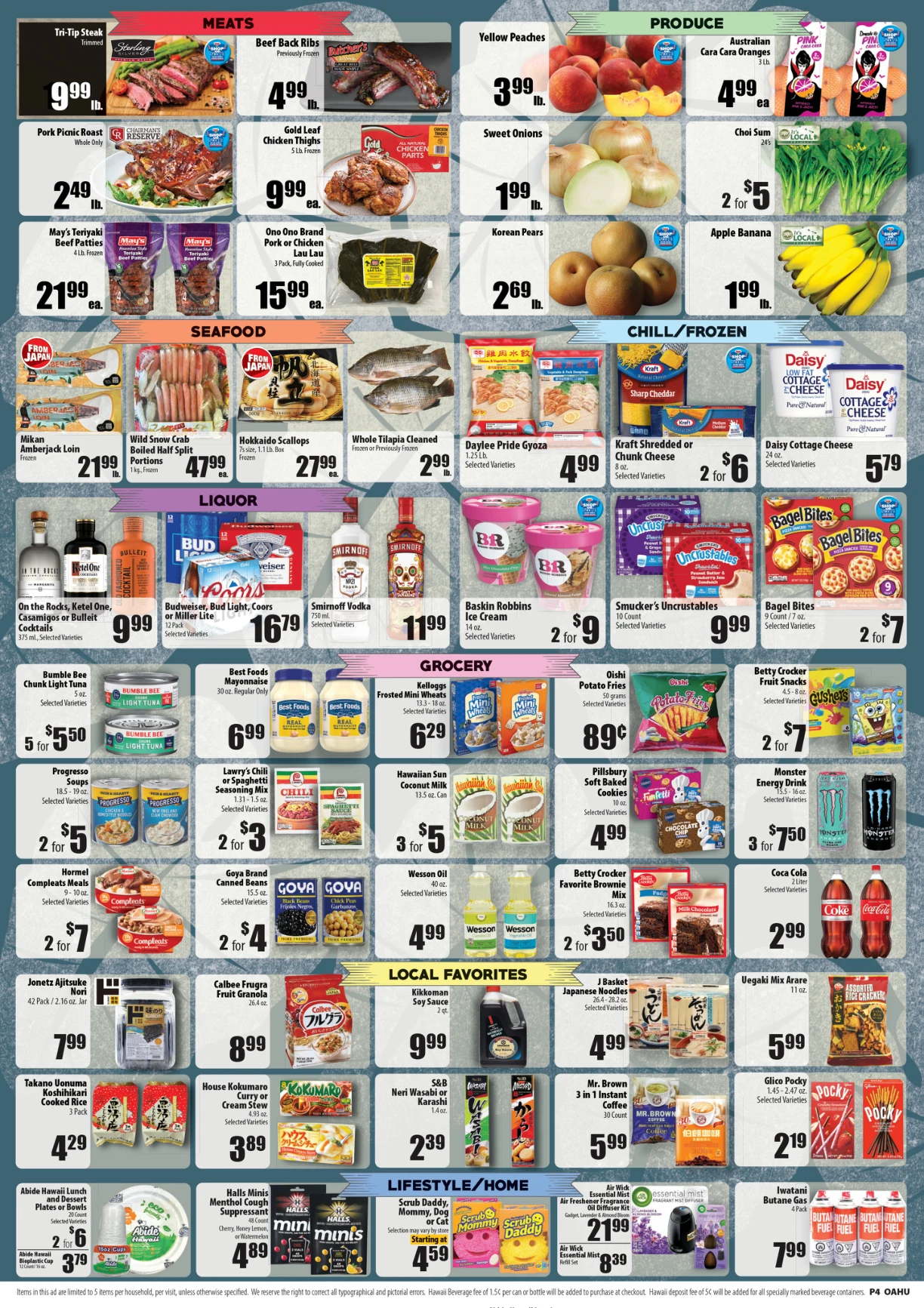 Times Supermarket Hawaii - Donpen Times Buy Now and Save Weekly Ad - Page 4