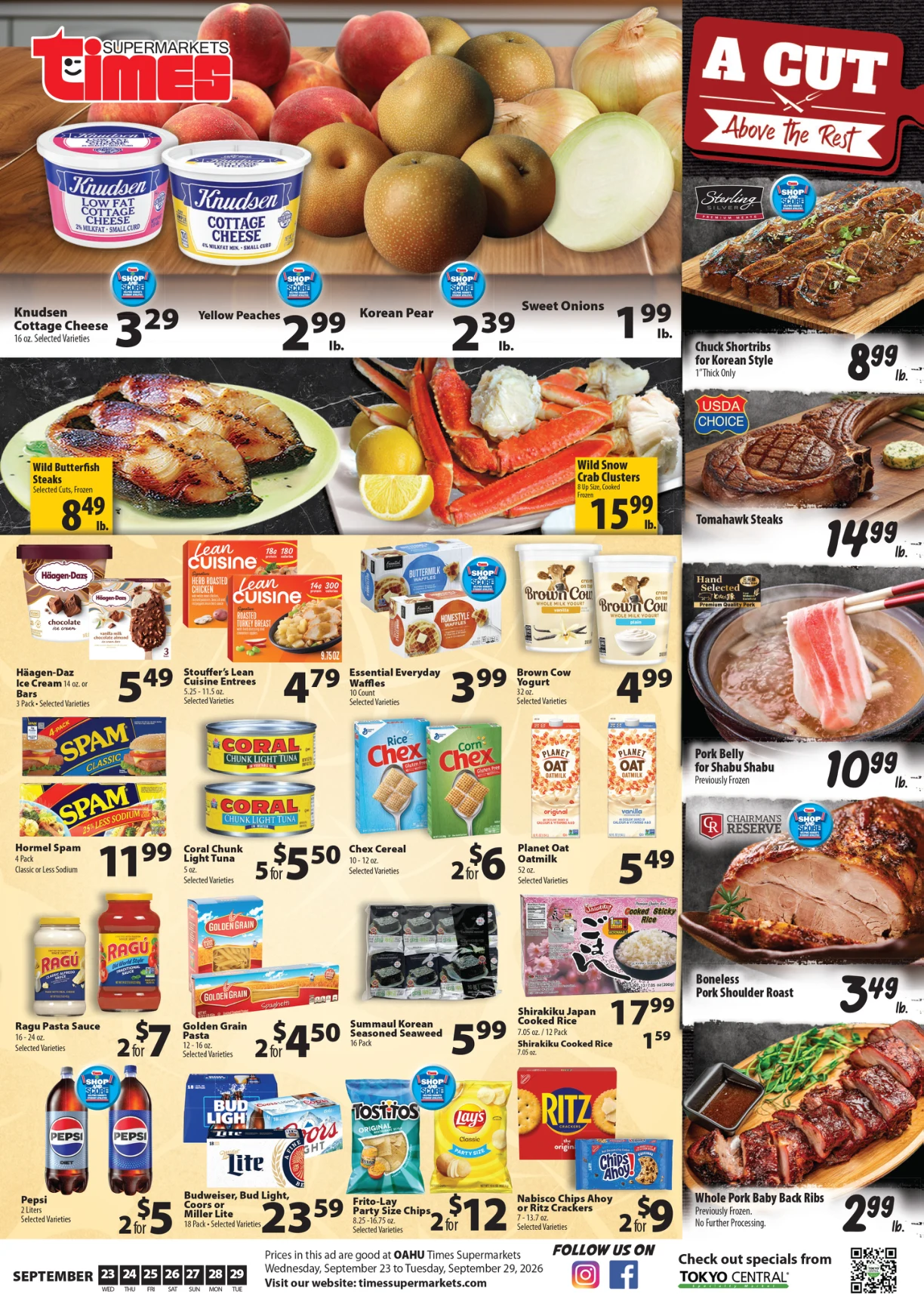 Times Supermarket Hawaii - Donpen Times Buy Now and Save Weekly Ad - Page 1
