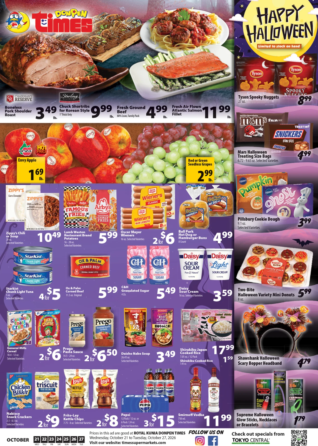 Times Supermarket Hawaii - DONPEN TIMES KUNIA AD DONPEN TIMES KUNIA AD - Oct 21, 2026 - Page 1