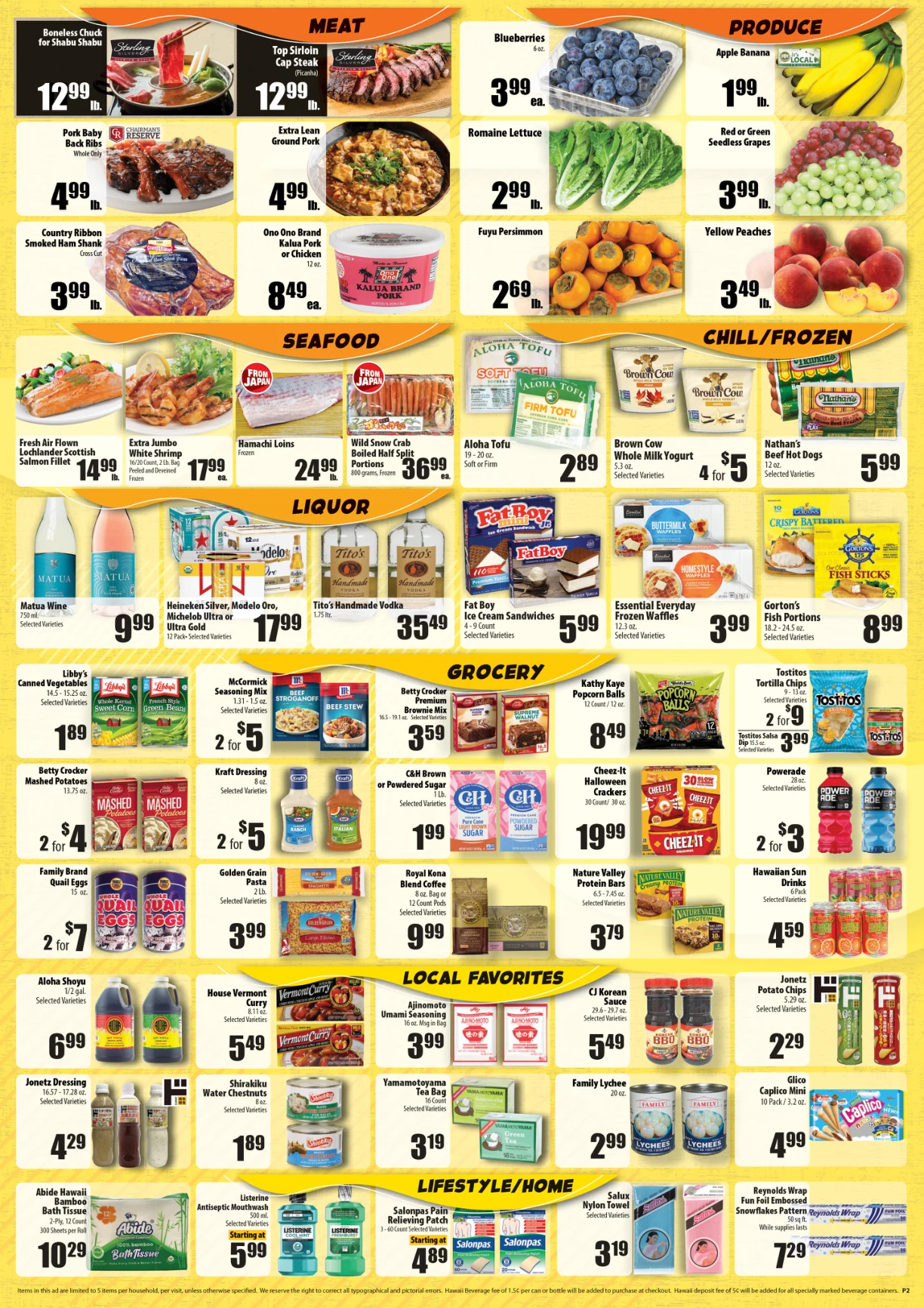 Times Supermarket Hawaii - DONPEN TIMES KUNIA AD DONPEN TIMES KUNIA AD - Oct 14, 2026 - Page 2