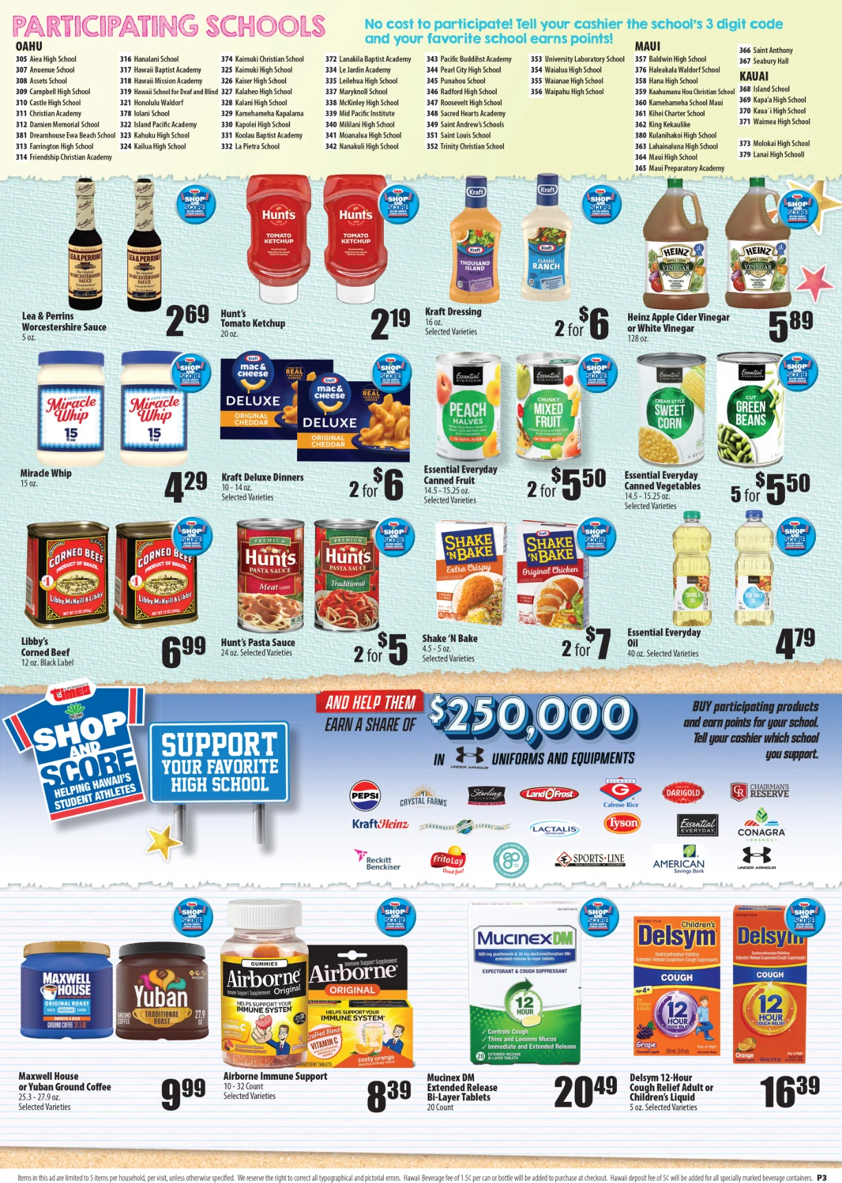 Times Supermarket Hawaii - DONPEN TIMES KUNIA AD DONPEN TIMES KUNIA AD - Sep 9, 2026 - Page 3