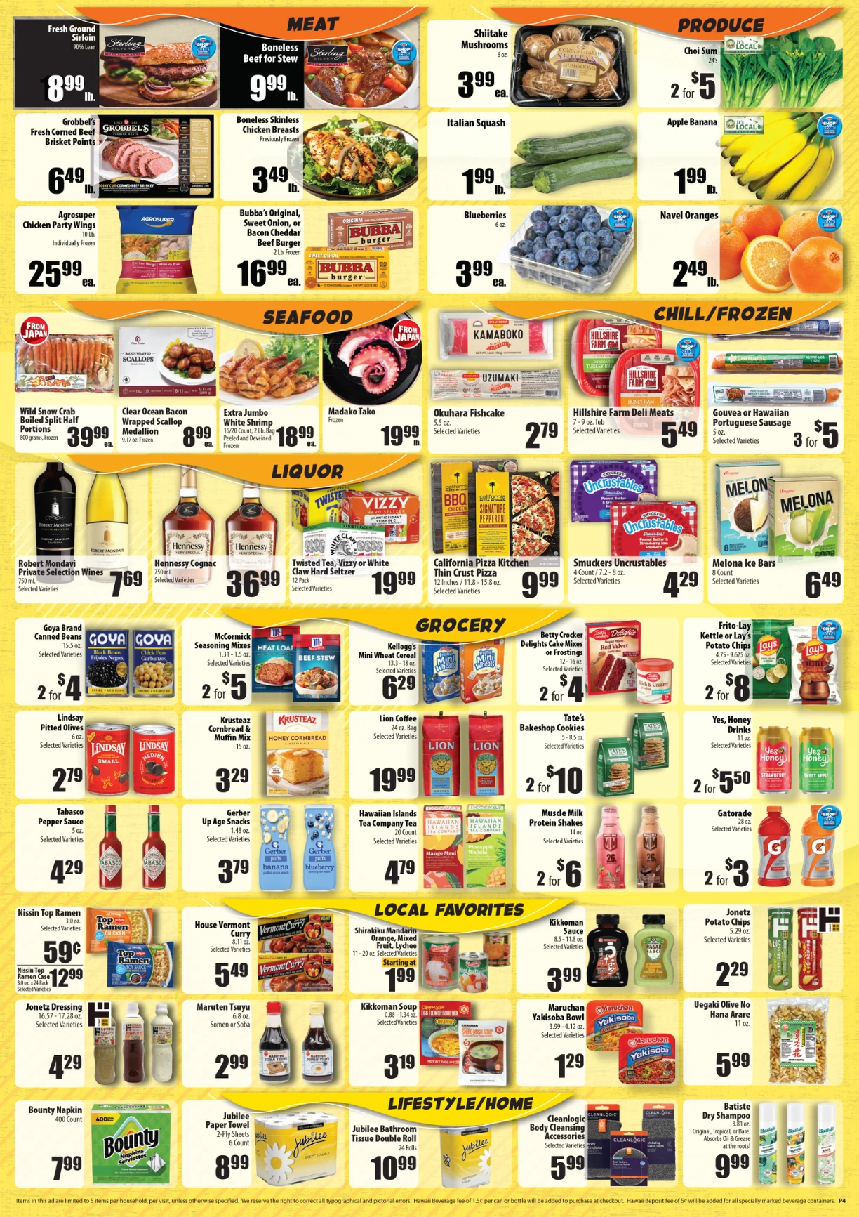 Times Supermarket Hawaii - DONPEN TIMES KUNIA AD DONPEN TIMES KUNIA AD - Sep 16, 2026 - Page 4