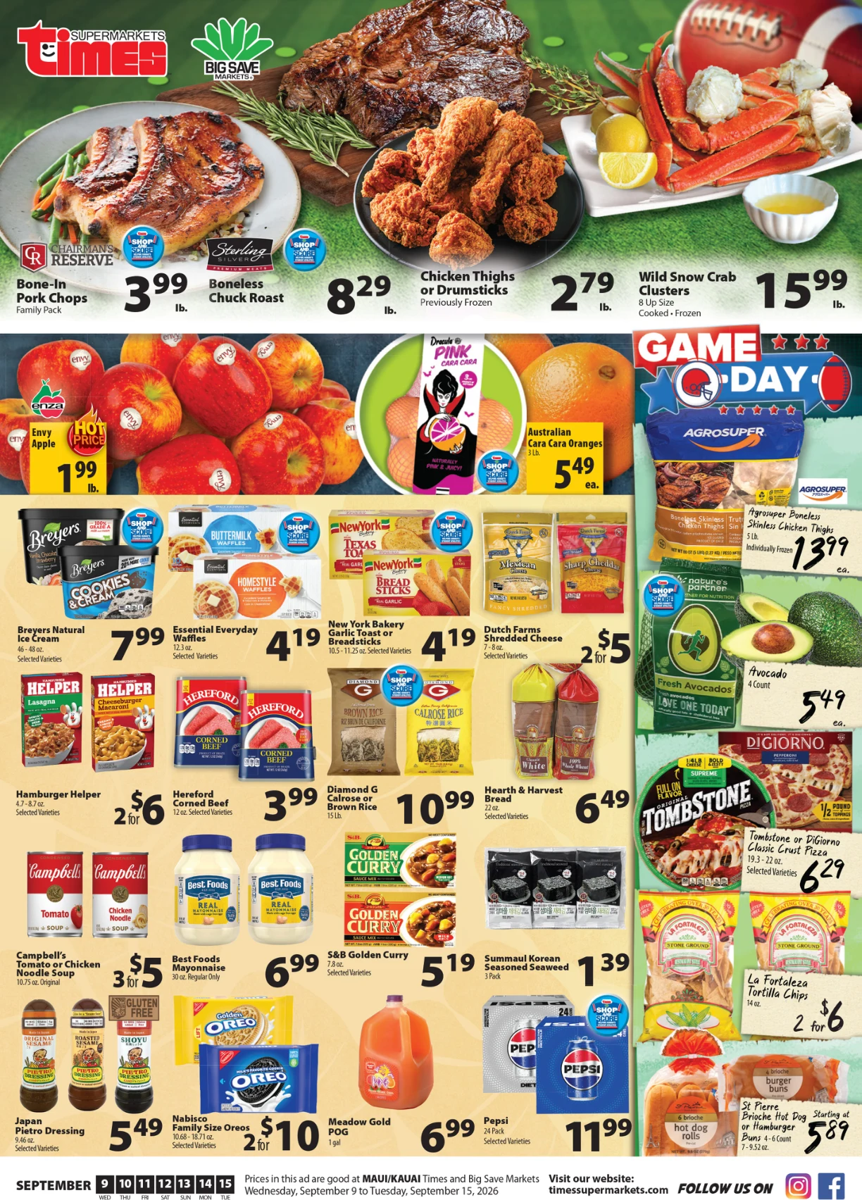 Times Supermarket Hawaii - Maui and Kauai Maui and Kauai - Page 1