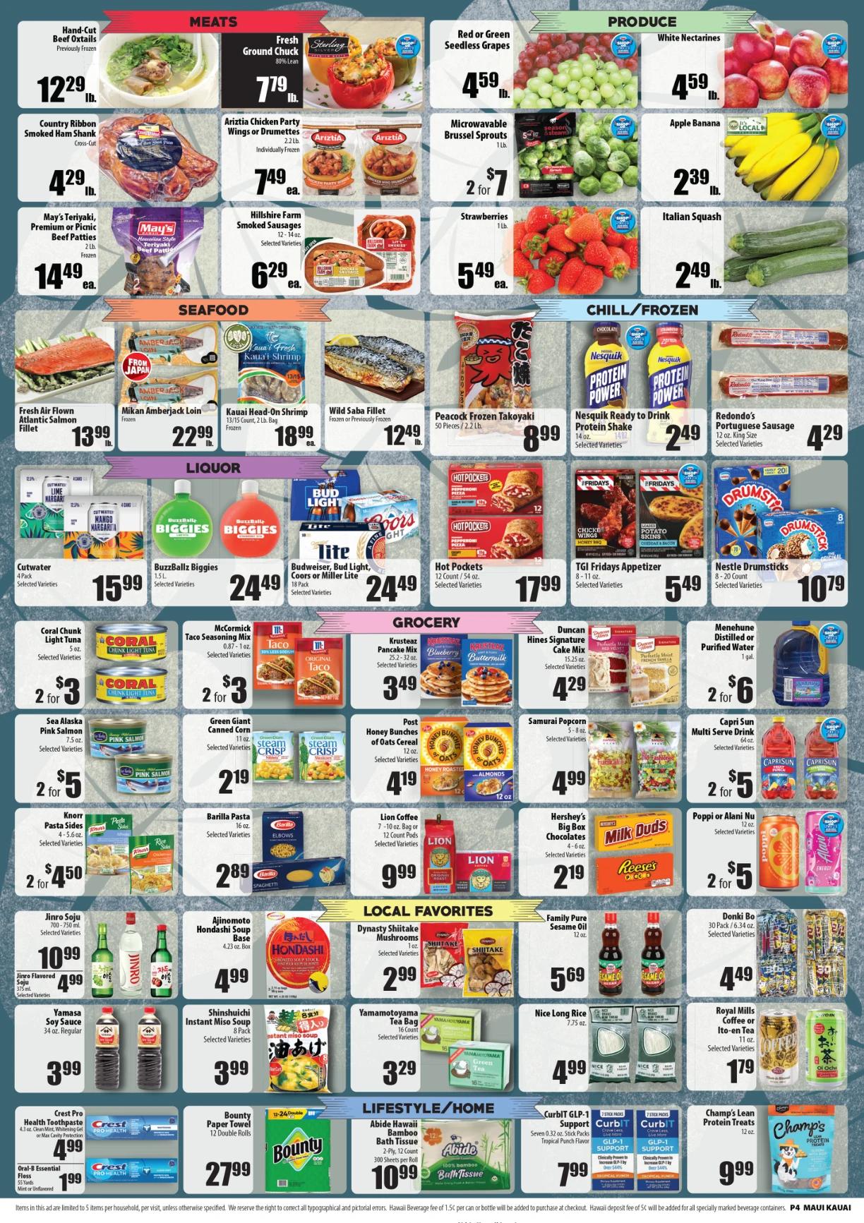 Times Supermarket Hawaii - Maui and Kauai Maui and Kauai - Page 4