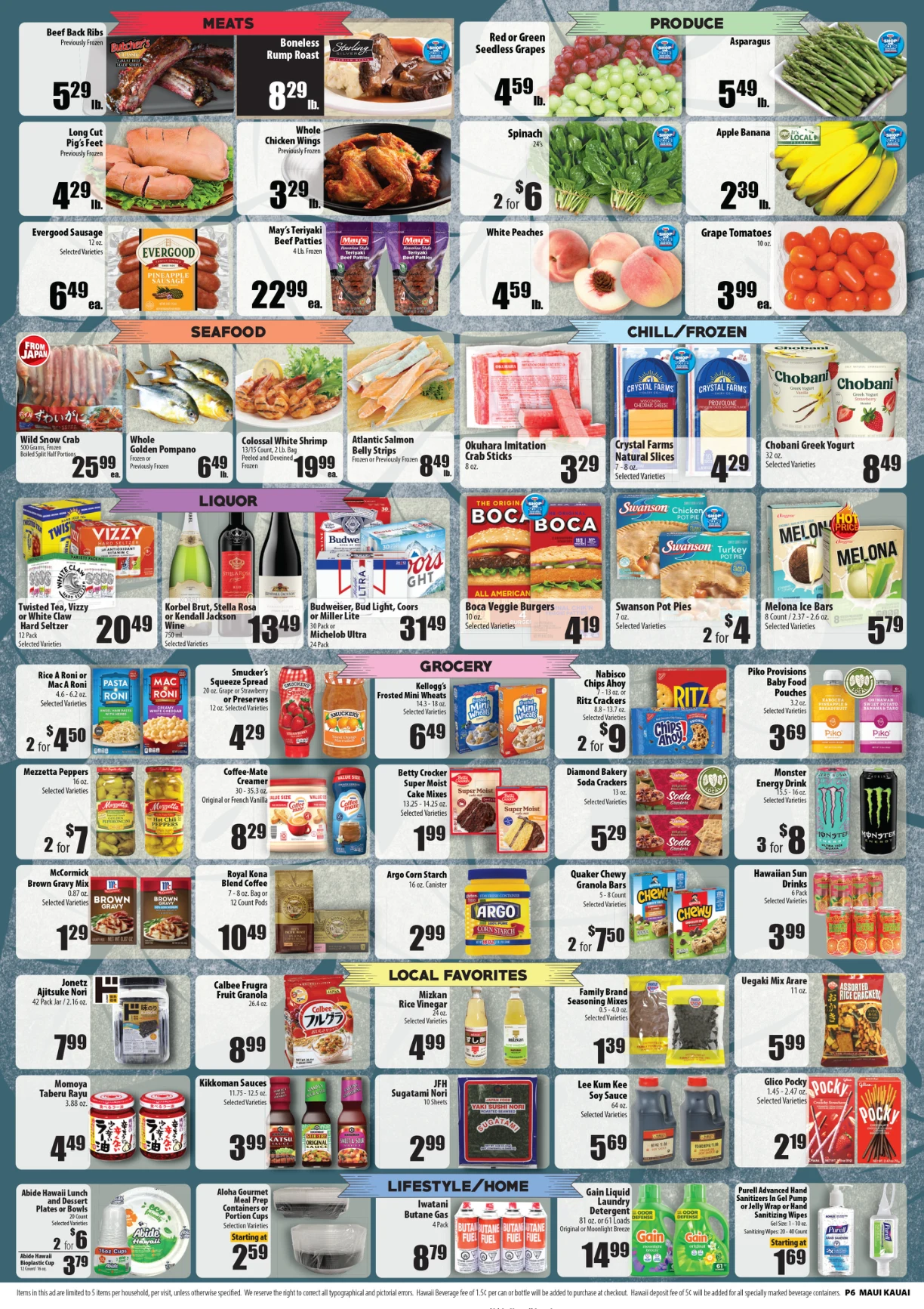 Times Supermarket Hawaii - Maui and Kauai Maui and Kauai - Page 6