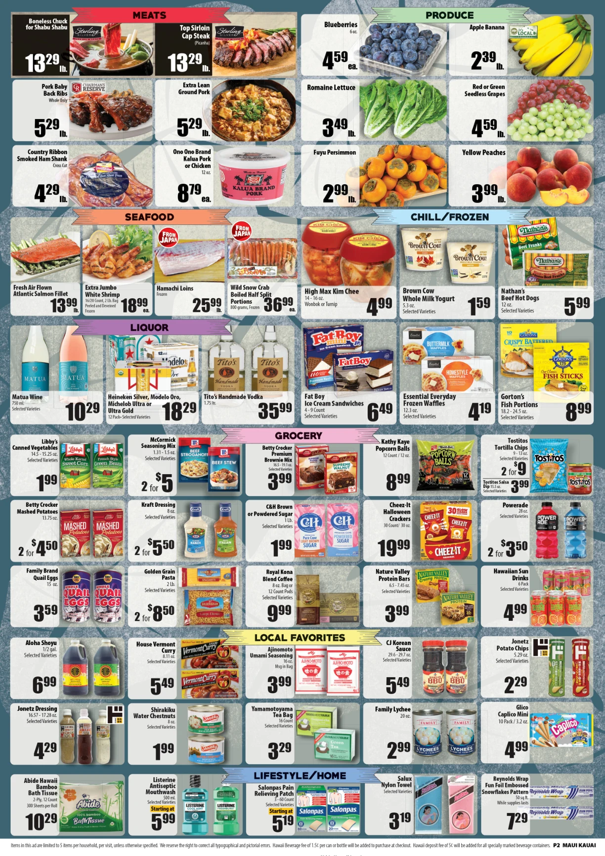 Times Supermarket Hawaii - Maui and Kauai Maui and Kauai - Page 2