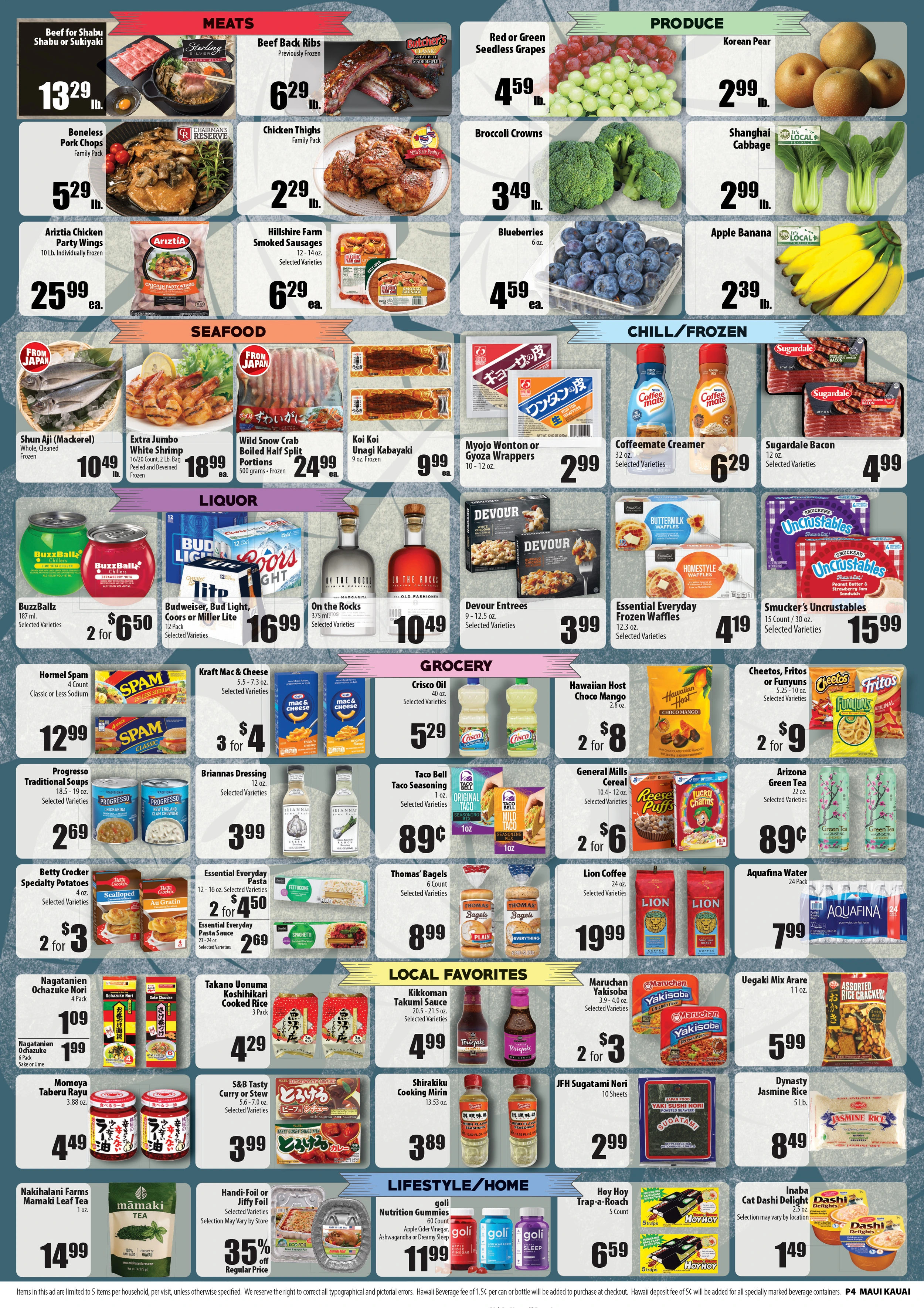 Times Supermarket Hawaii - Maui and Kauai Maui and Kauai - Page 4