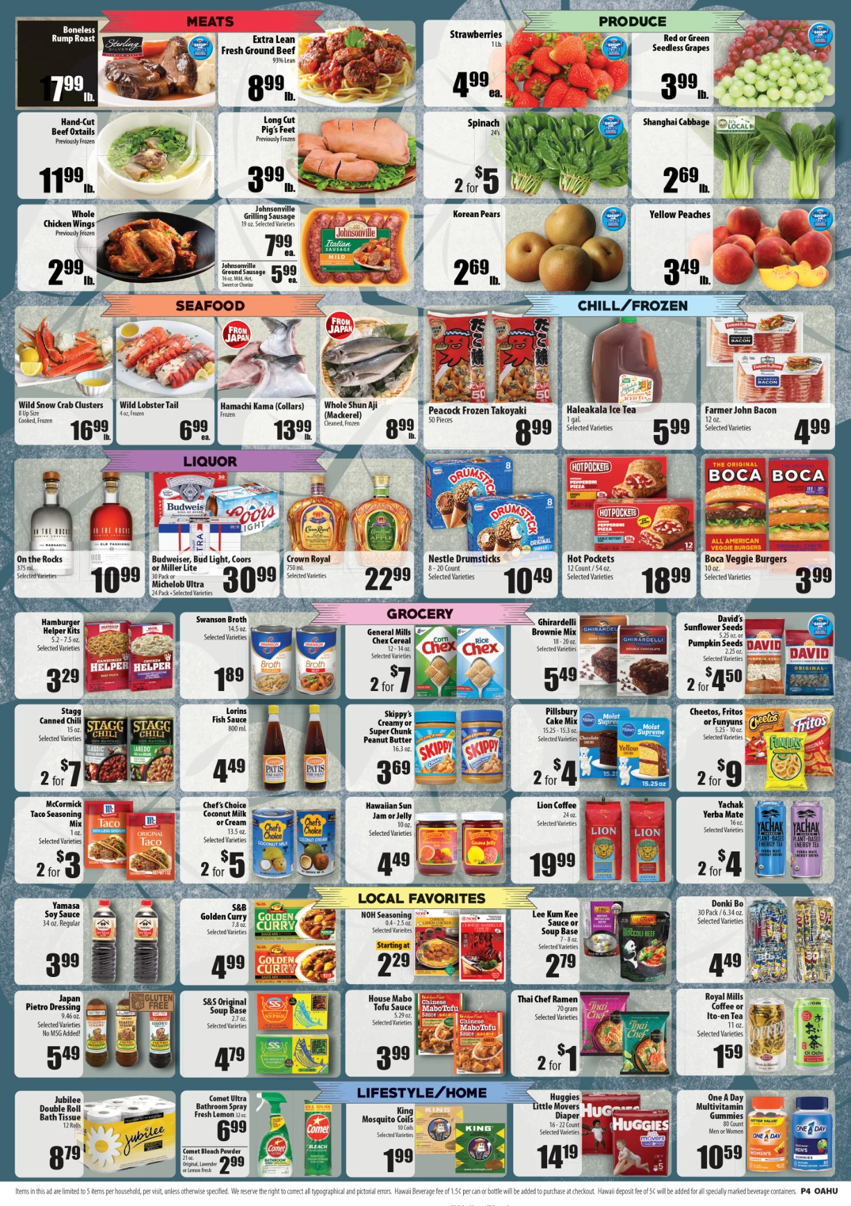 Times Supermarket Hawaii - Maui and Kauai Weekly Ad - Page 4