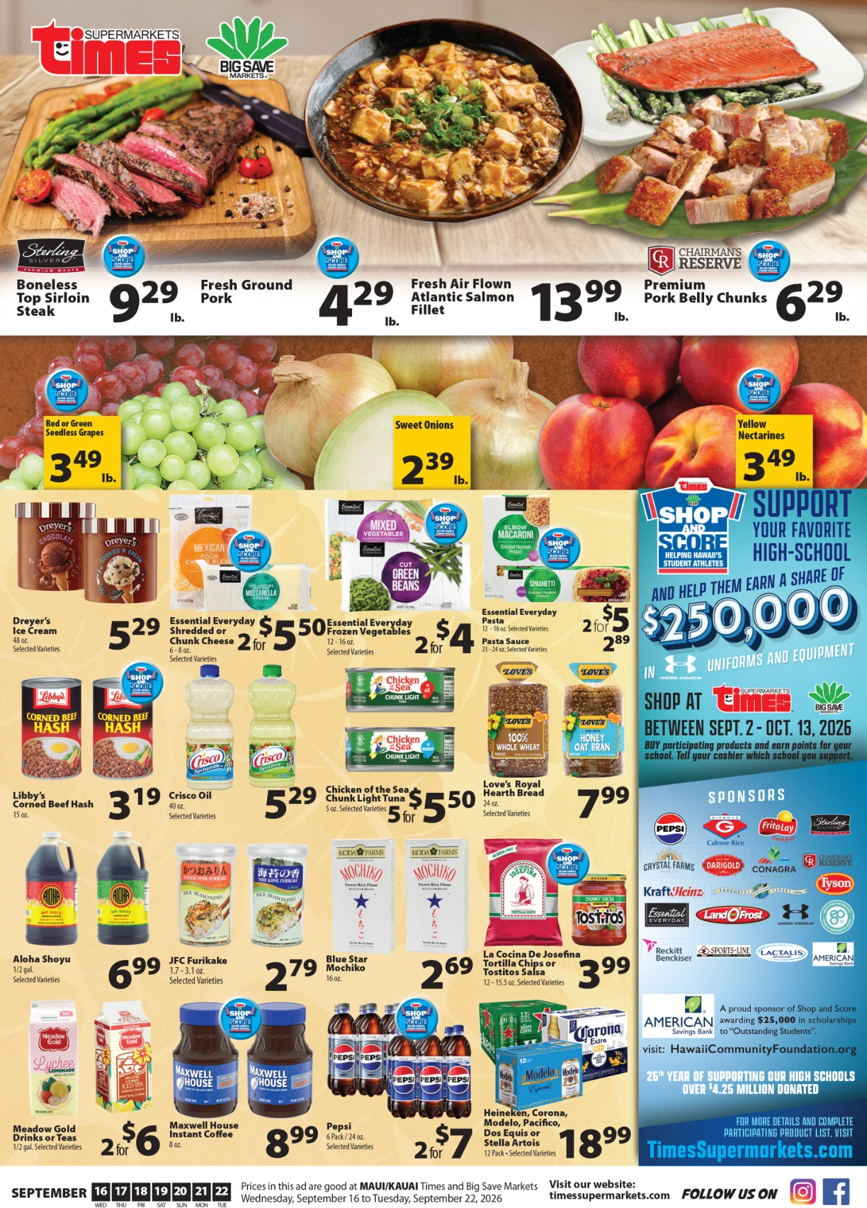 Times Supermarket Hawaii - Maui and Kauai Maui and Kauai - Page 1