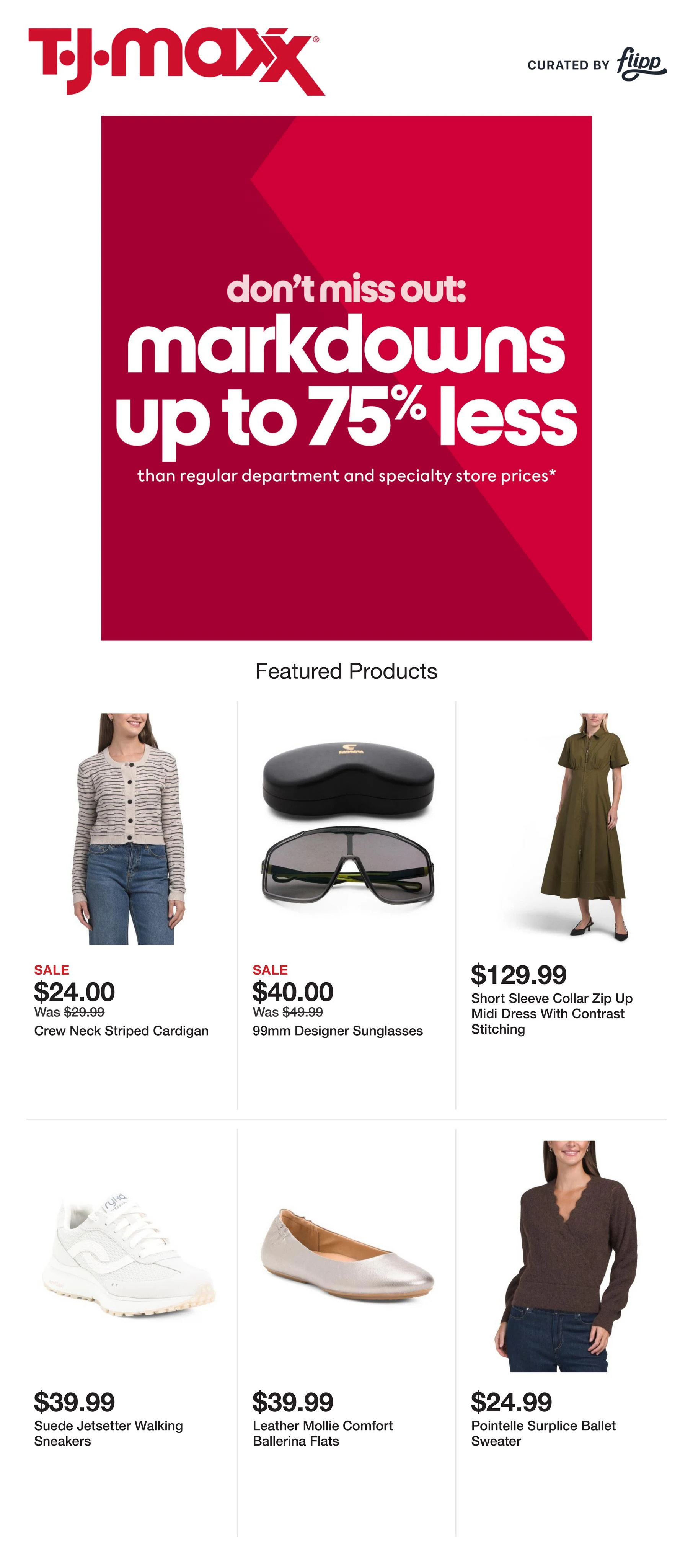 TJ Maxx Flyer - Page 1