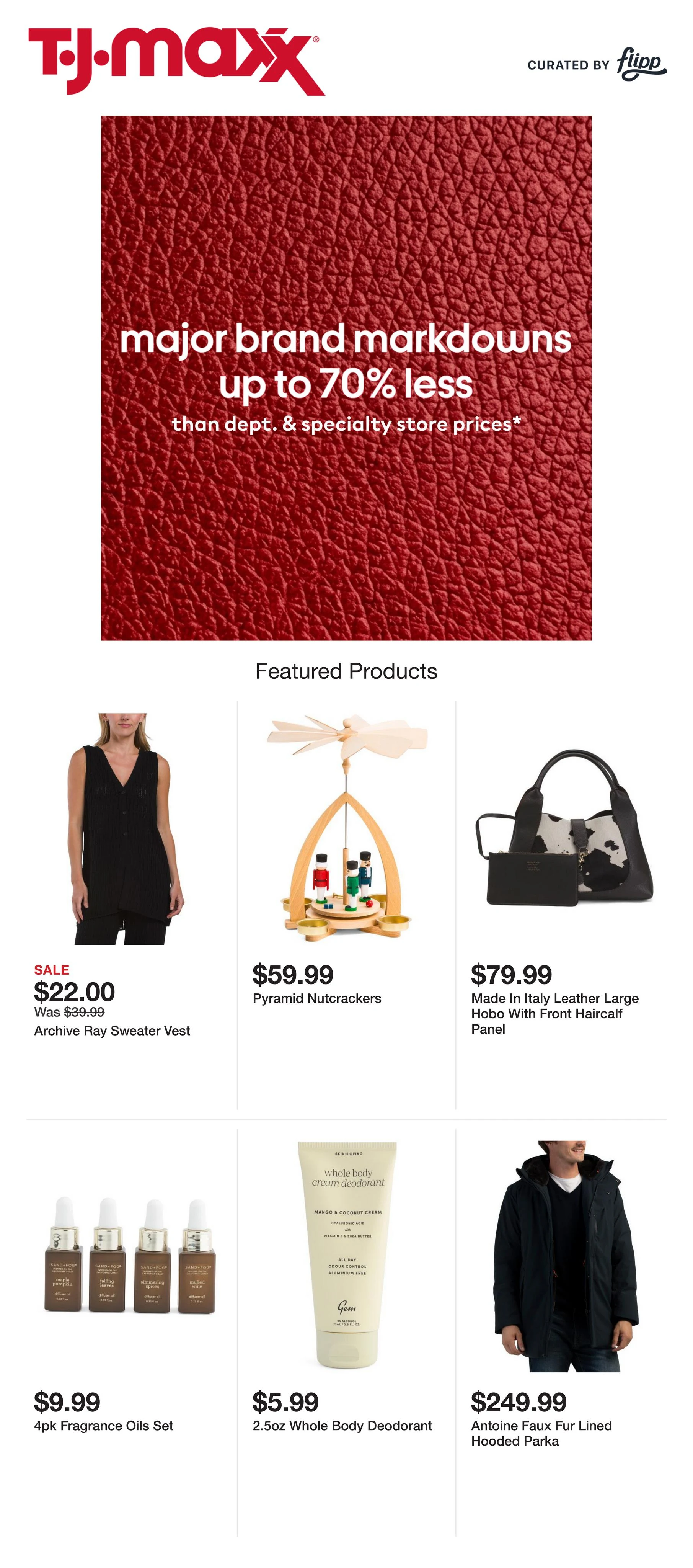 TJ Maxx Flyer - Page 1
