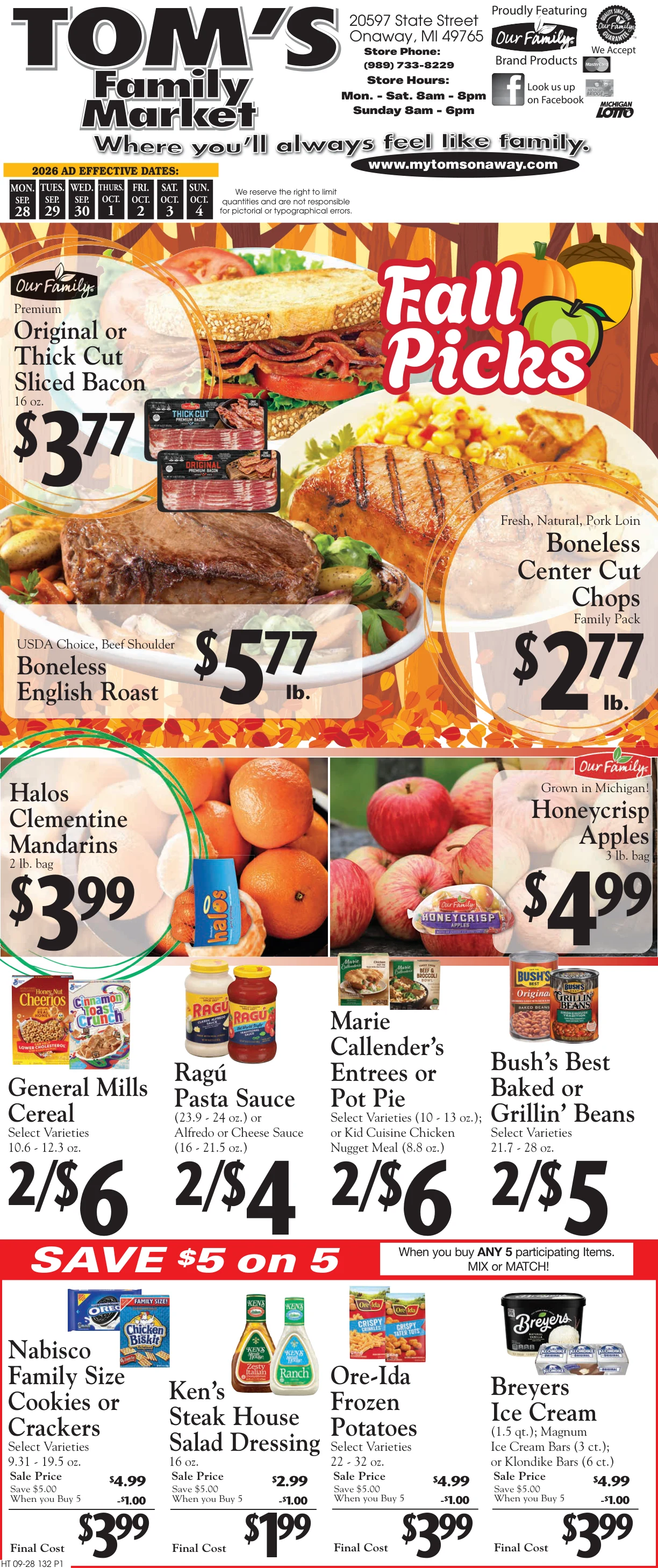 Tom's Family Market Tom's Family Market - Page 1