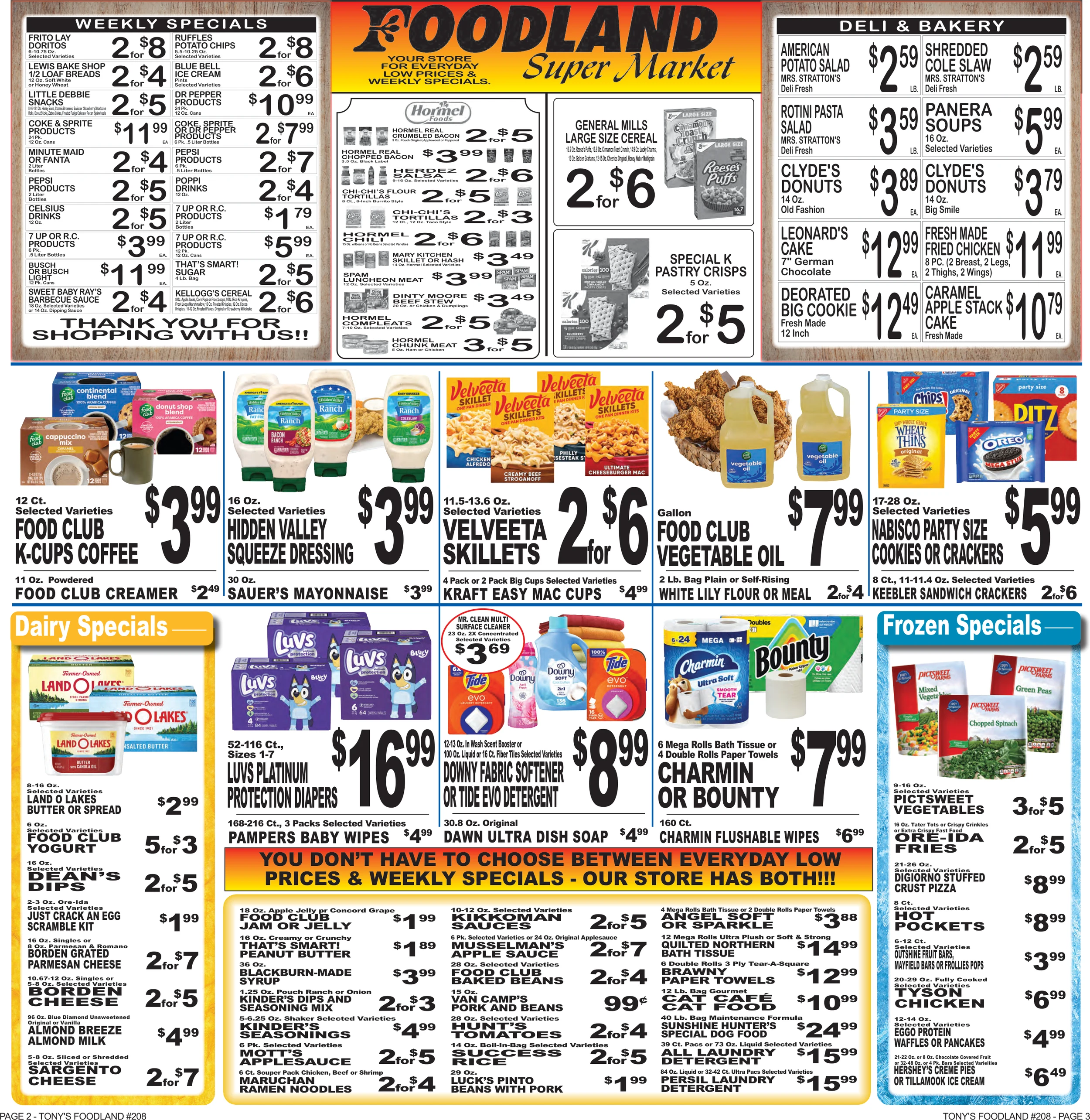 Tony's Foodland Weekly Specials - Page 2