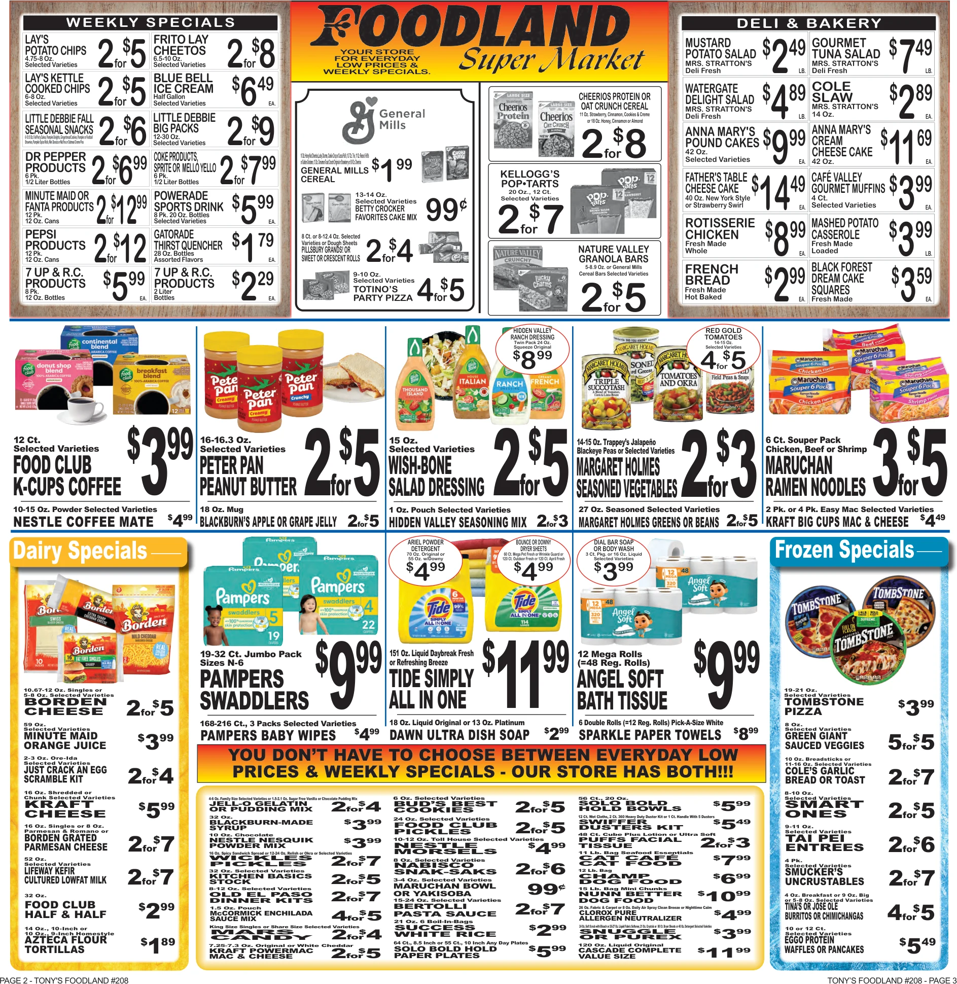 Tony's Foodland Weekly Specials - Page 2