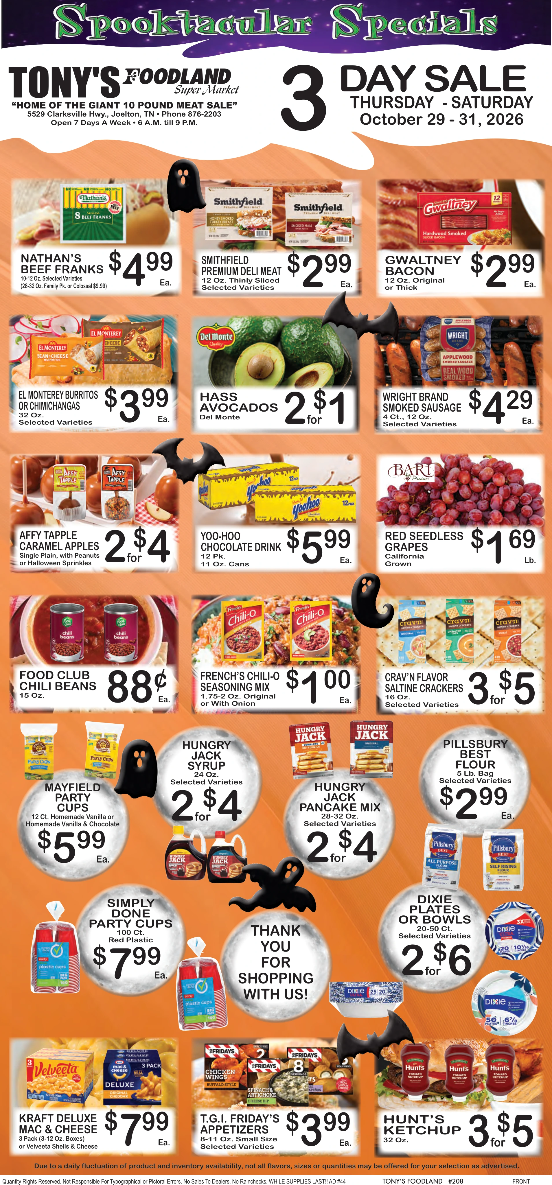 Tony's Foodland Weekly Specials - Page 4