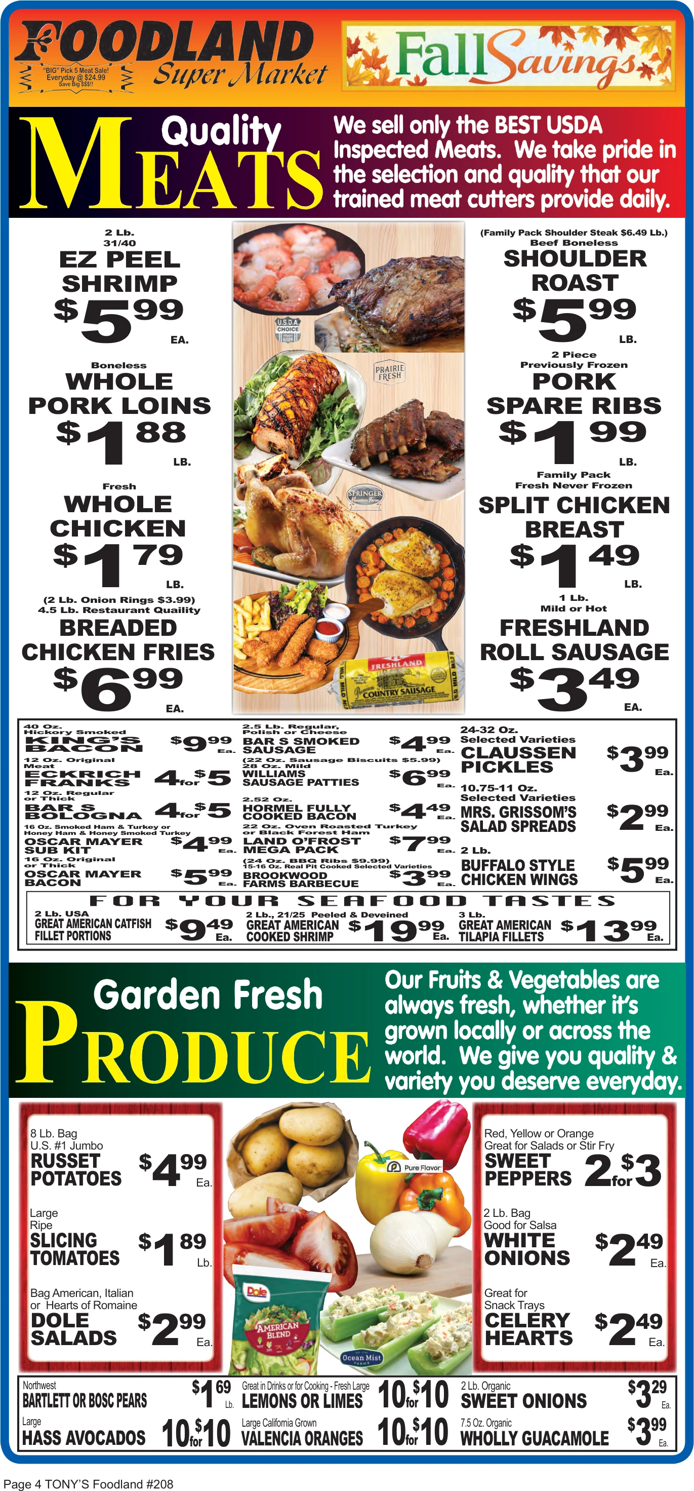 Tony's Foodland Weekly Specials - Page 3
