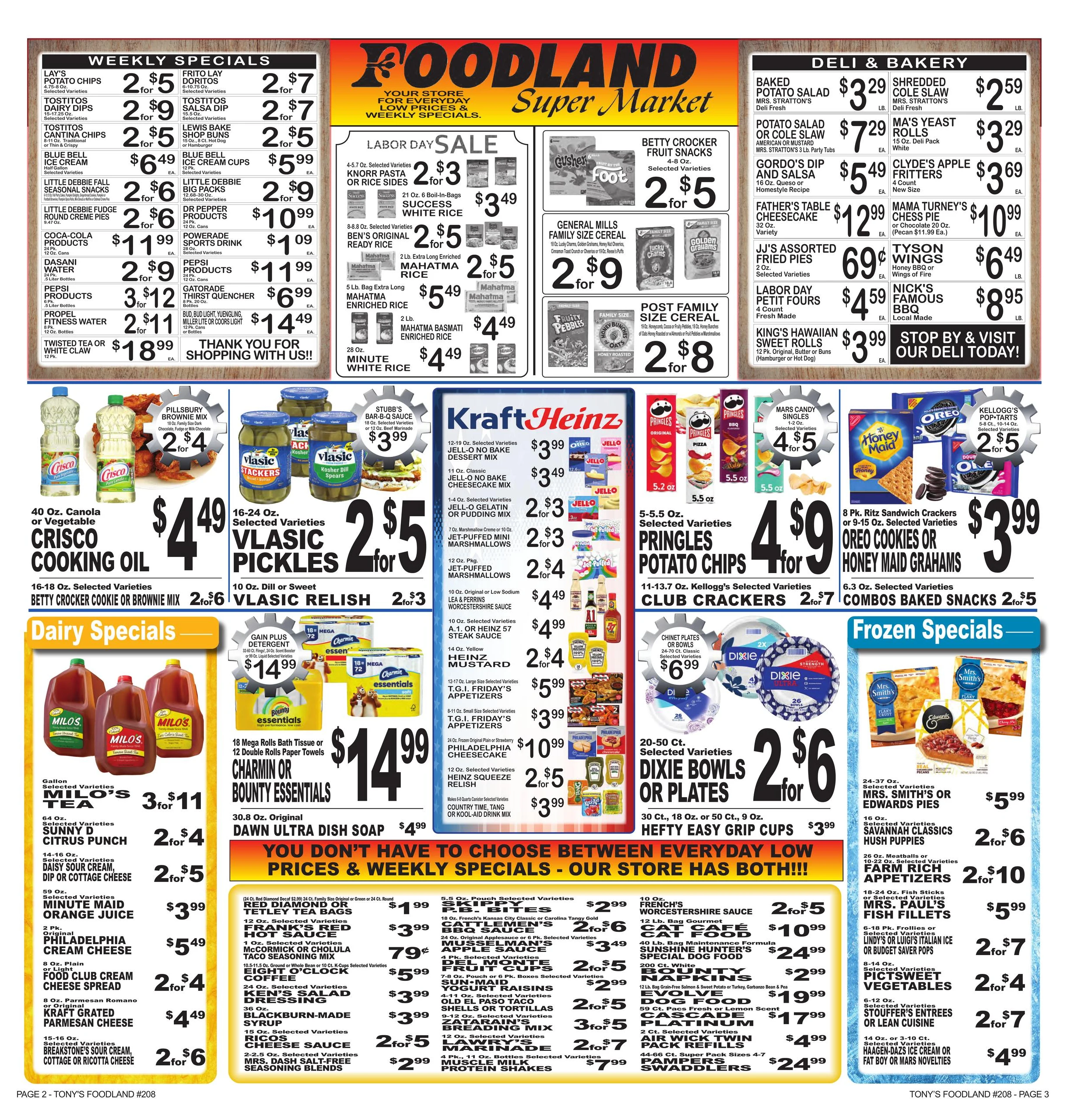 Tony's Foodland Indexed Weekly - Page 2