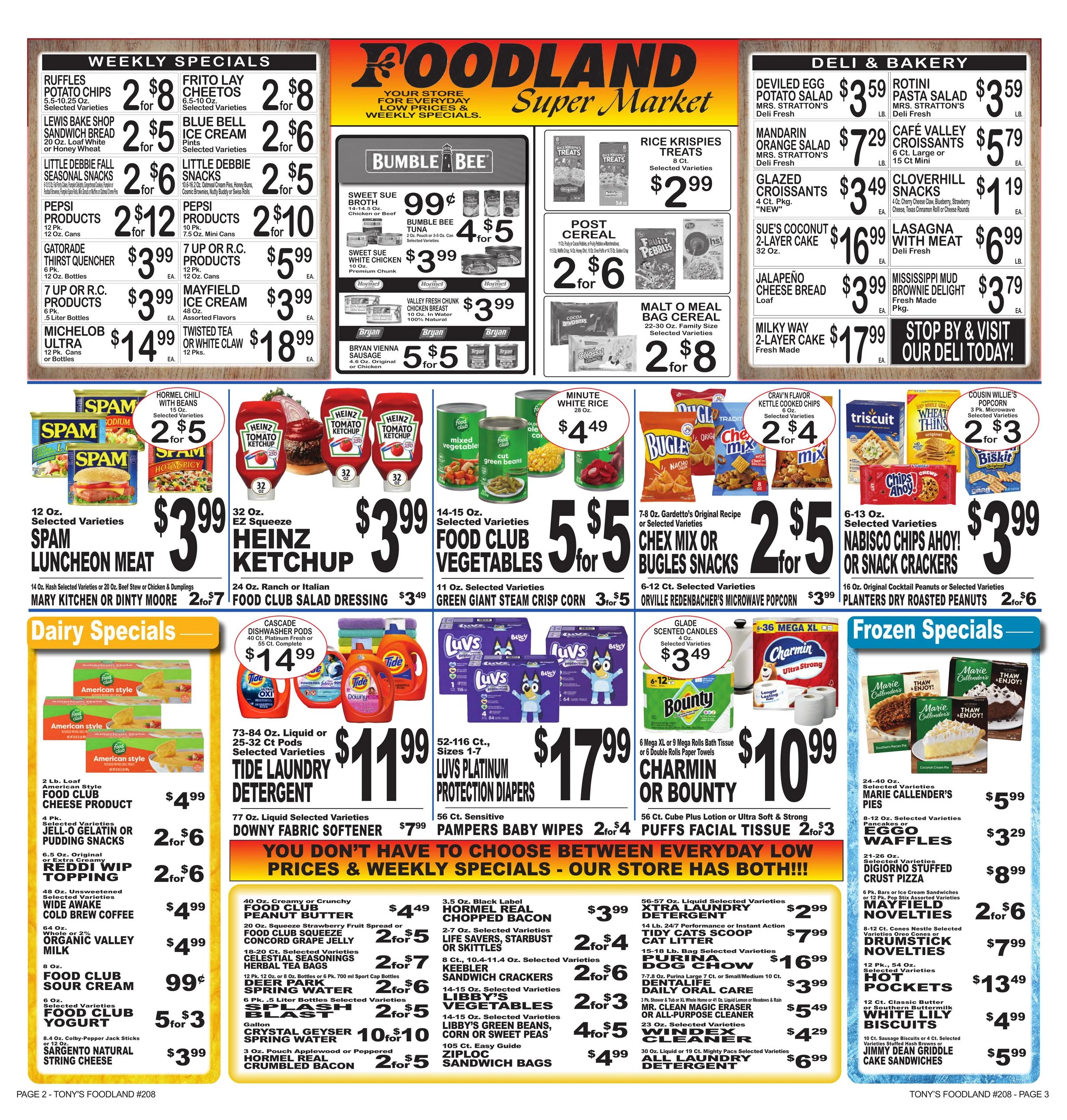 Tony's Foodland Indexed Weekly - Page 2