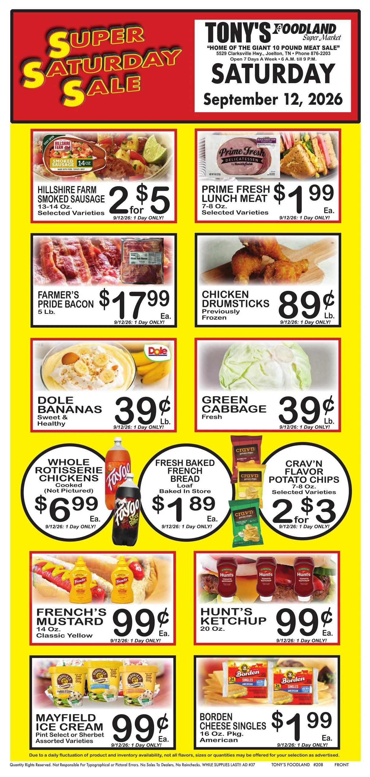 Tony's Foodland Indexed Weekly - Page 4