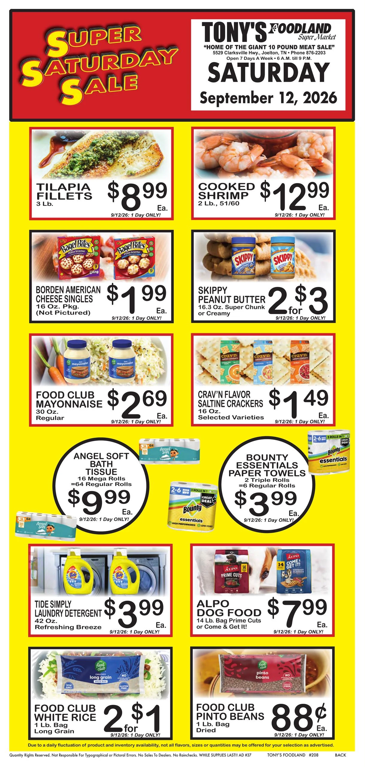 Tony's Foodland Indexed Weekly - Page 5