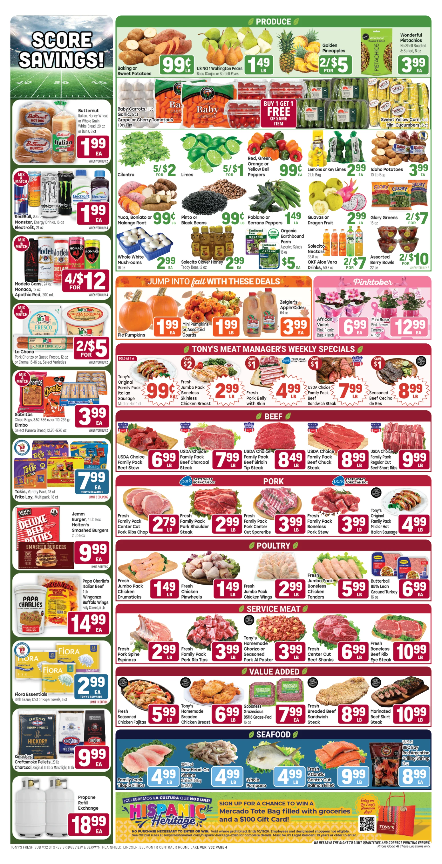 Tony's Fresh Market Weekly Ad Oct 07th to Oct 13th - Page 4