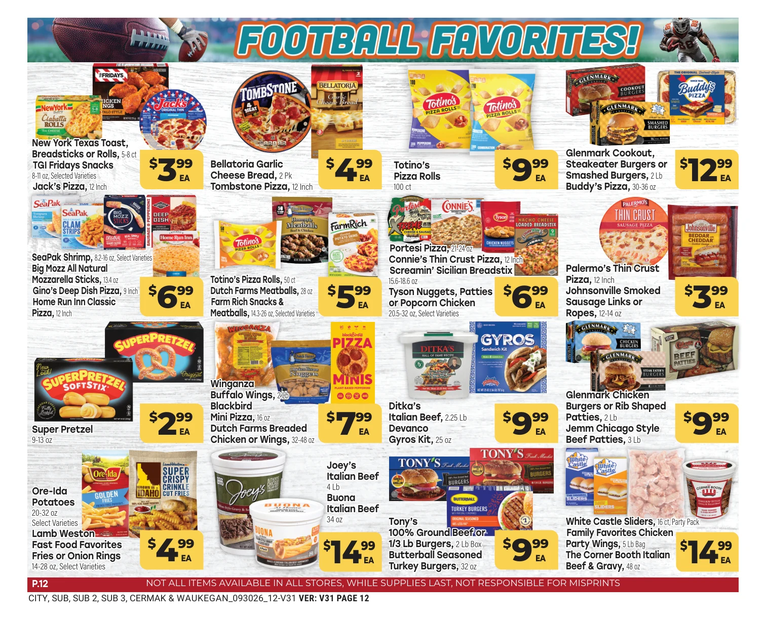 Tony's Fresh Market October Savings Guide - Page 12