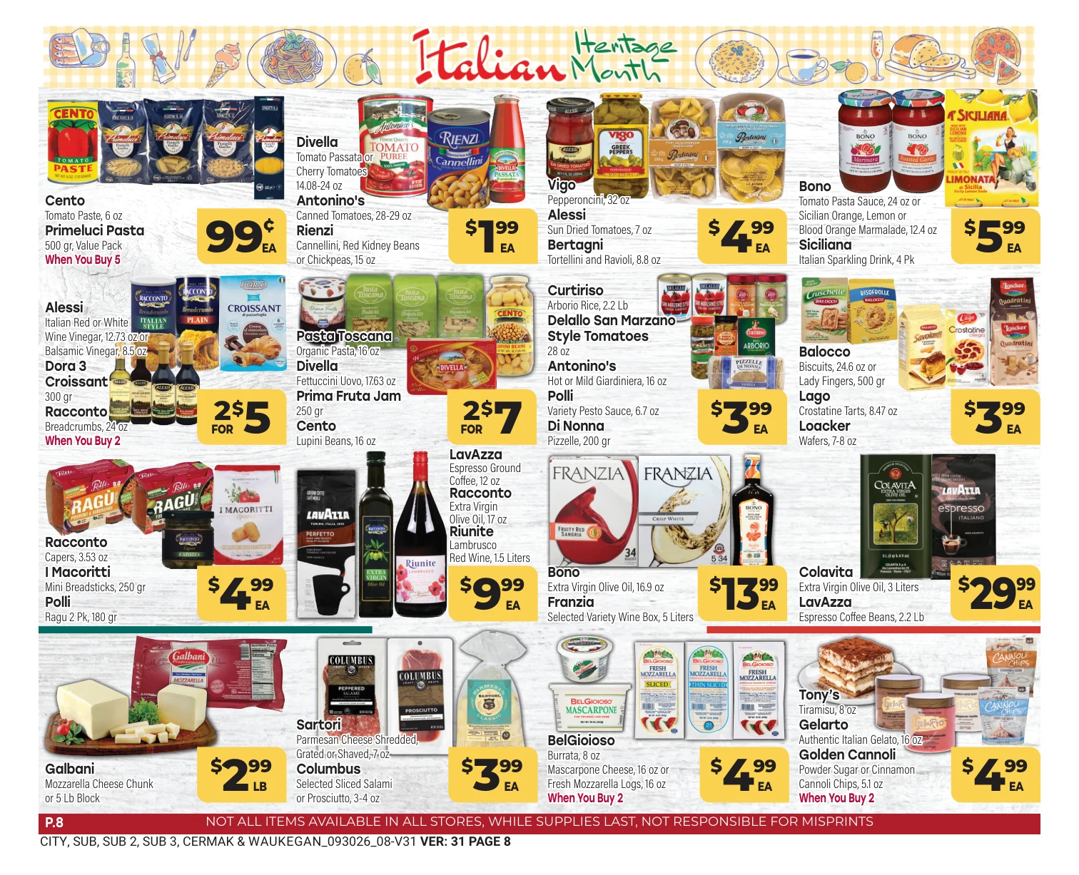Tony's Fresh Market October Savings Guide - Page 8