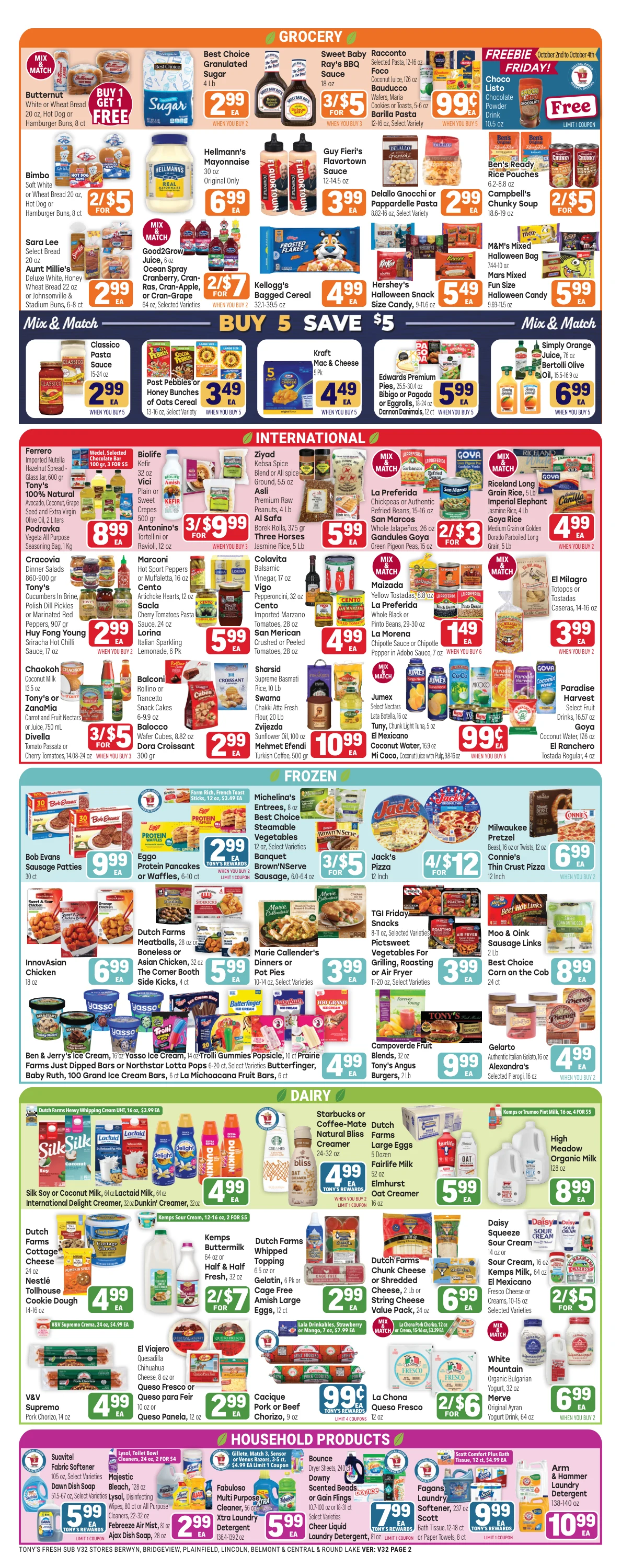 Tony's Fresh Market Weekly Ad Sep 30th to Oct 06th - Page 2