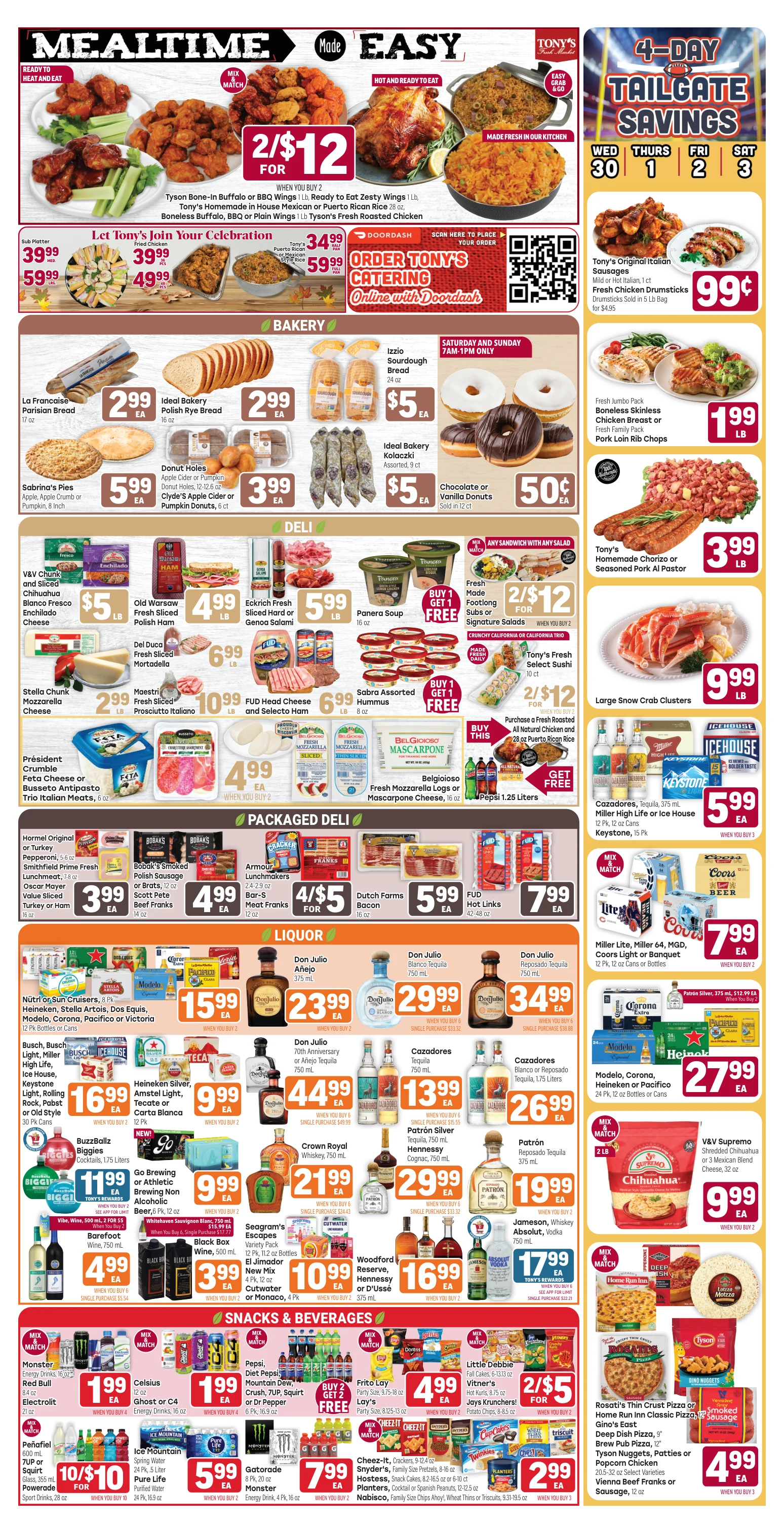 Tony's Fresh Market Weekly Ad Sep 30th to Oct 06th - Page 3