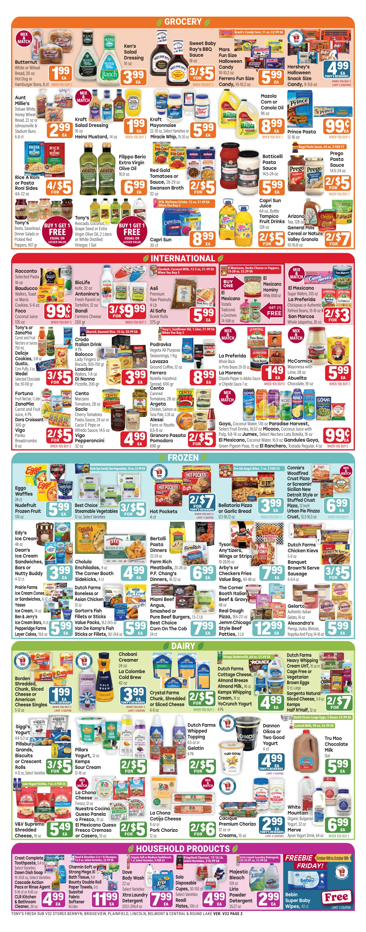 Tony's Fresh Market Weekly Ad Oct 14th to Oct 20th - Page 2