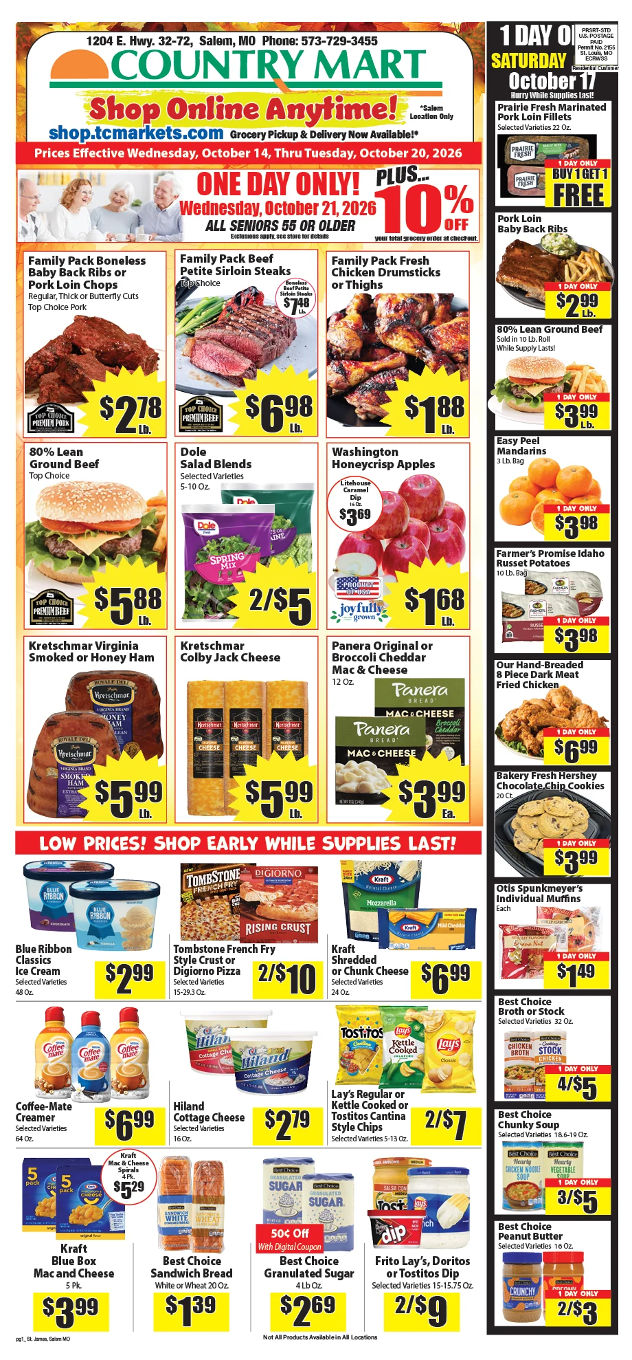 Town & Country Supermarket Weekly Ad - Page 1