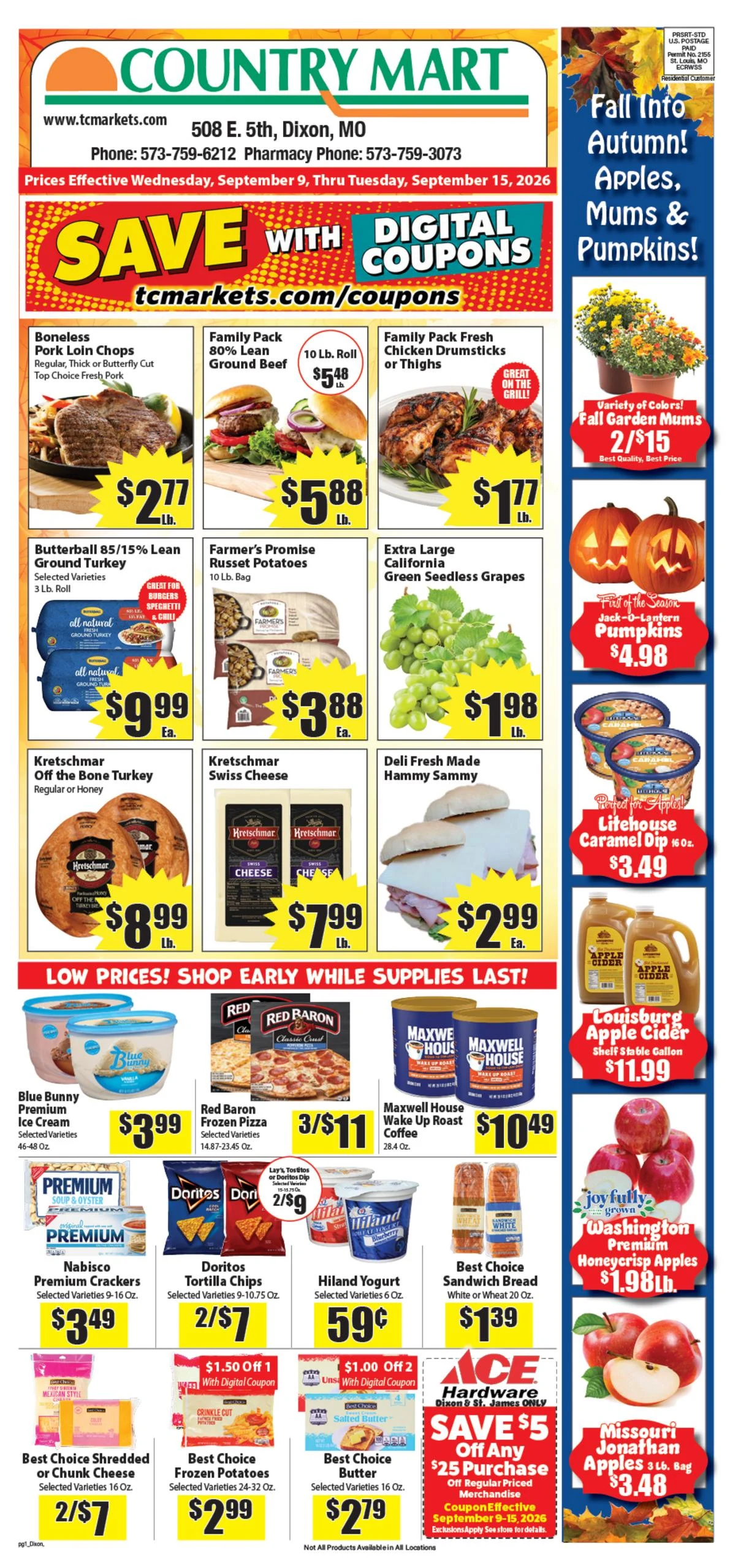 Town & Country Supermarket Indexed Monthly - Page 1