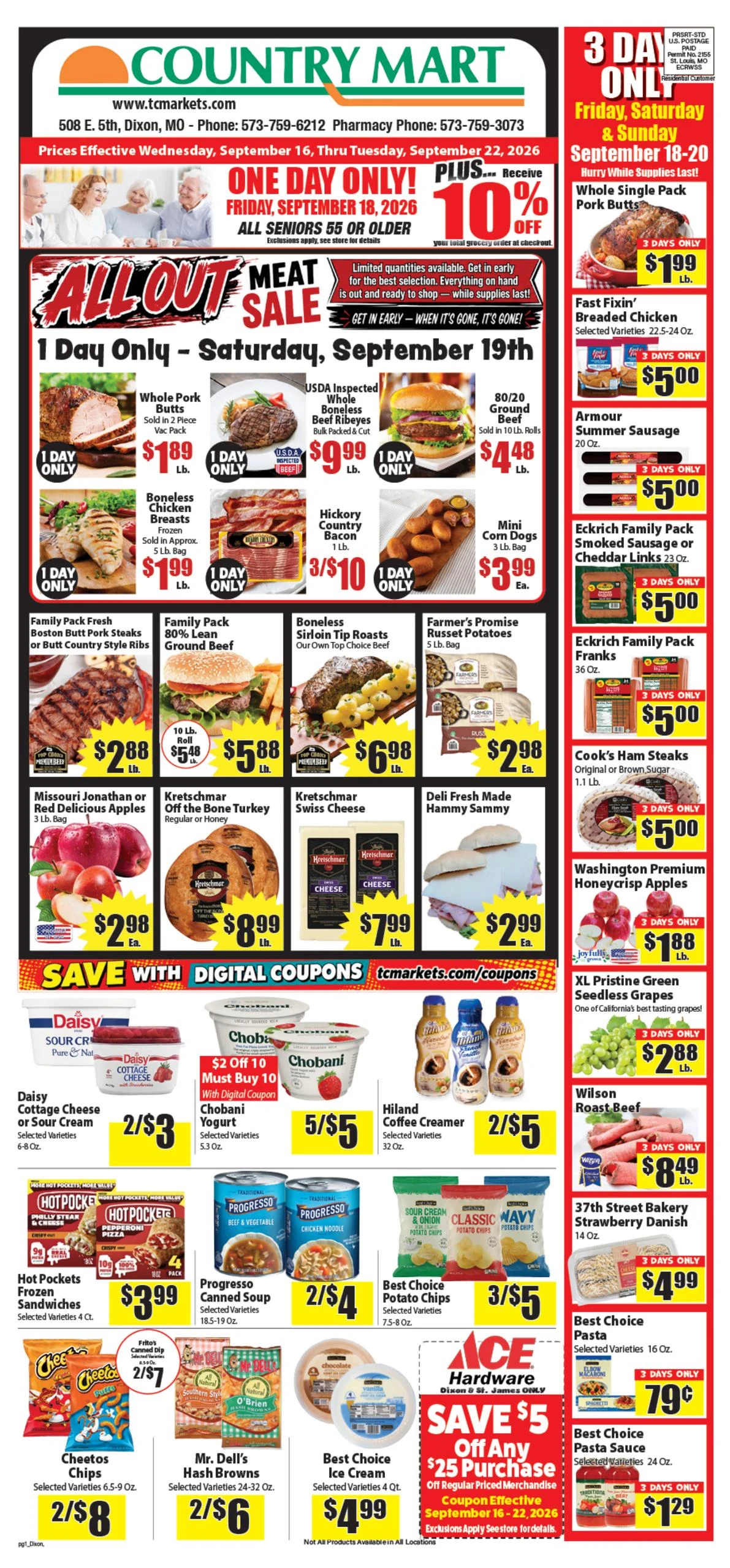 Town & Country Supermarket Indexed Monthly - Page 1
