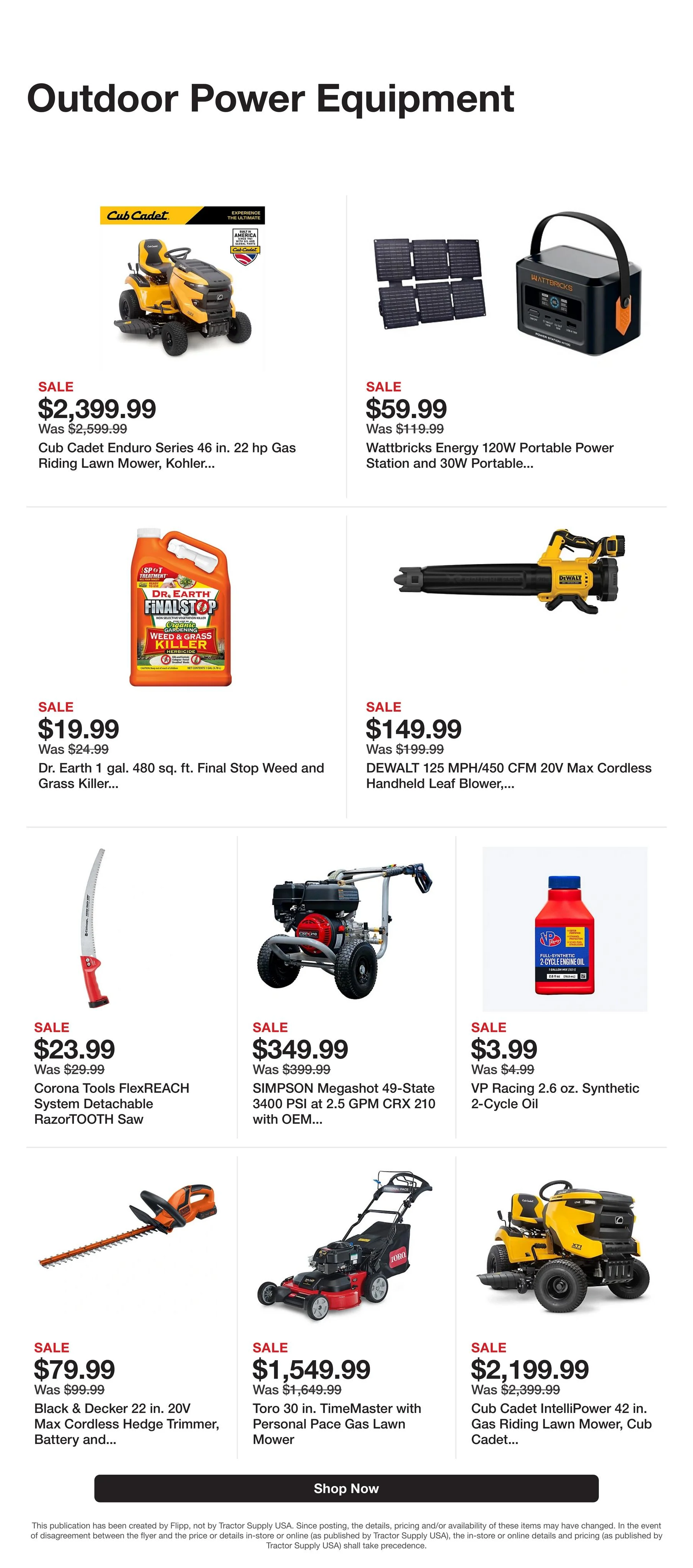 Tractor Supply Company Flyer - Page 3