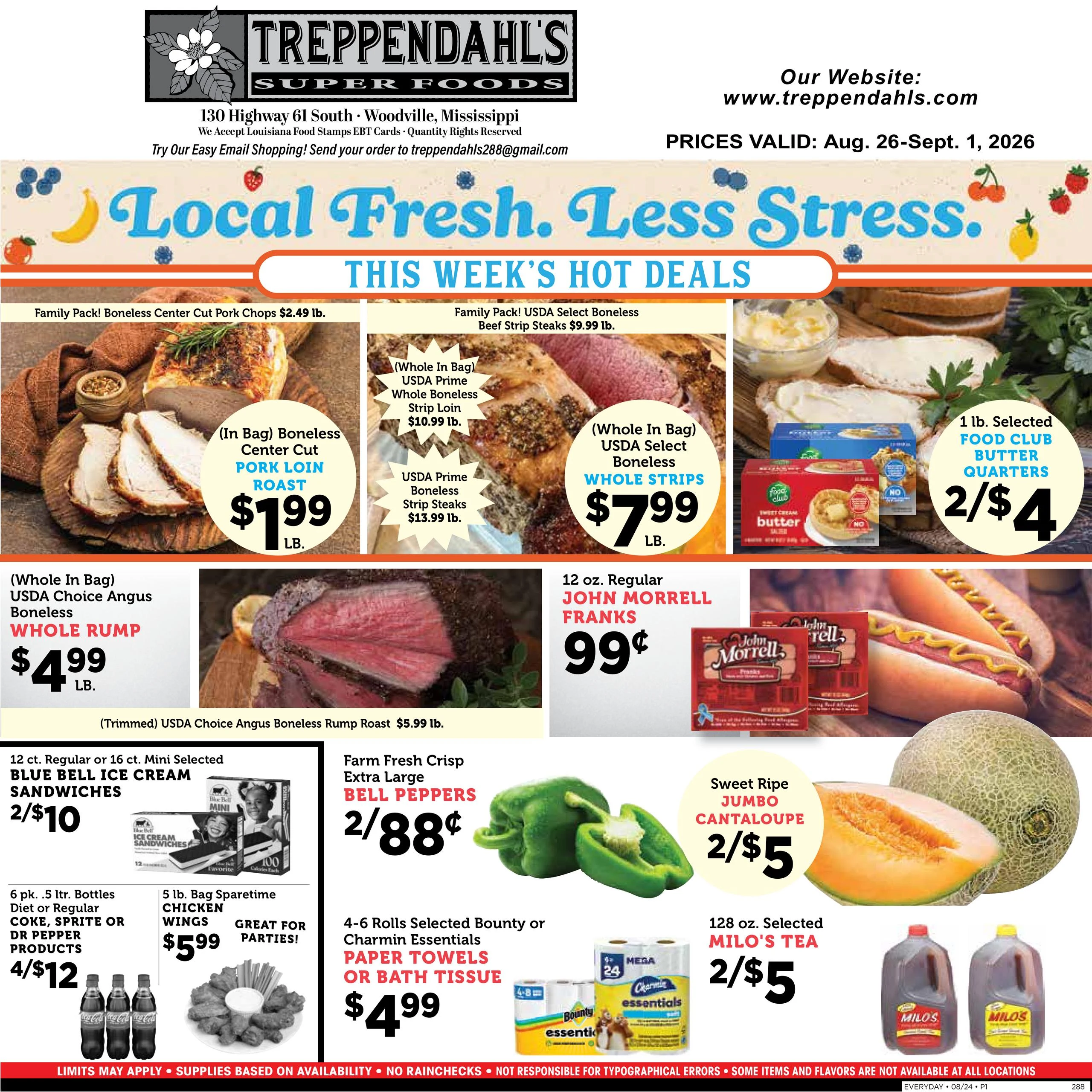Treppendahl's Super Foods Indexed Weekly - Page 1