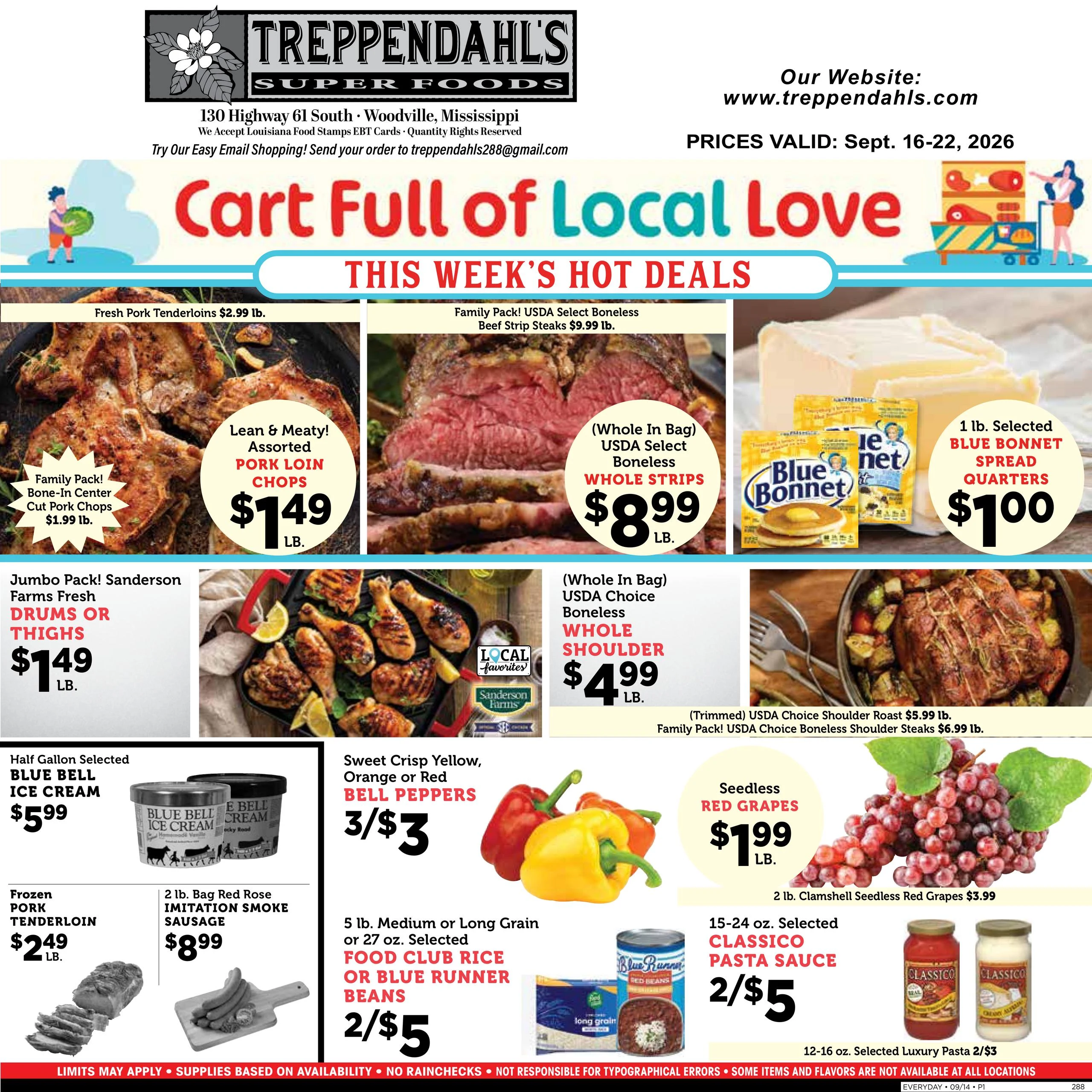 Treppendahl's Super Foods Indexed Weekly - Page 1