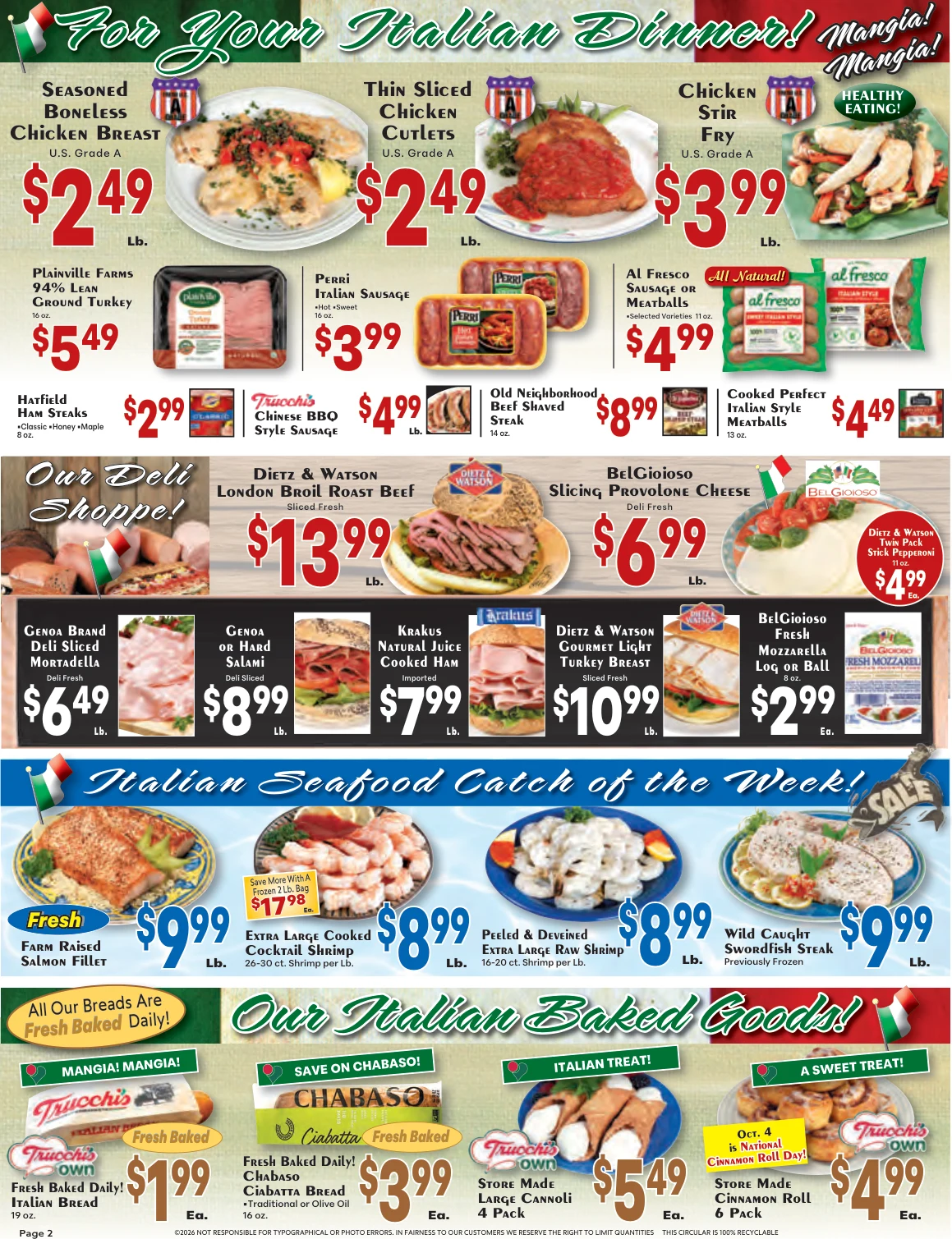 Trucchi's Supermarket Weekly Ad - Page 2